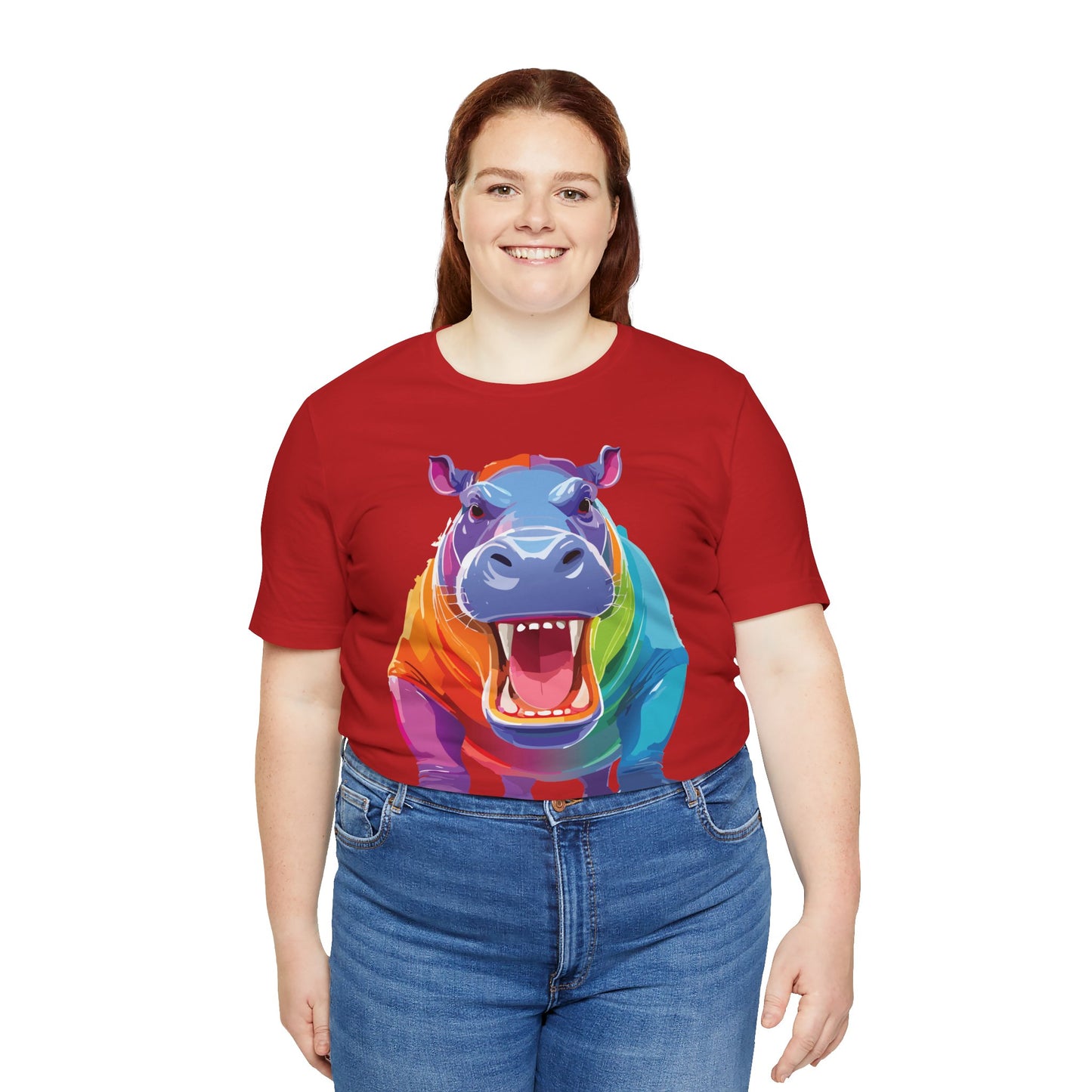 Unisex Animal Shirt, Tee Shirt with Animals, Art Design Tee Shirt, Wild Animals Shirt