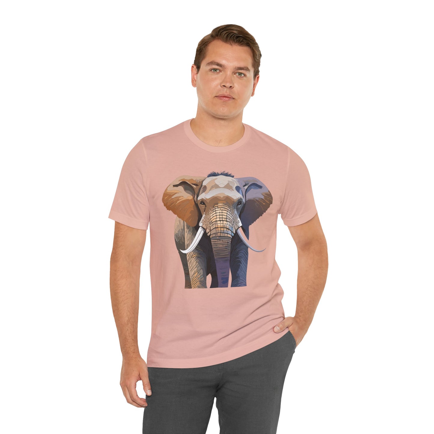 Unisex Animal Shirt, Tee Shirt with Animals, Art Design Tee Shirt, Wild Animals Shirt
