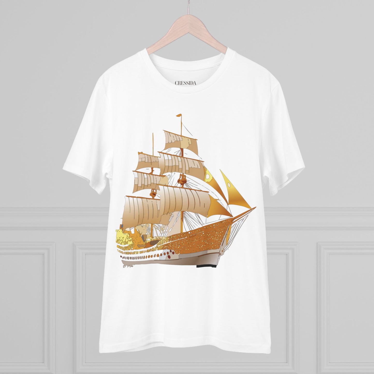 Organic T-shirt with Ship