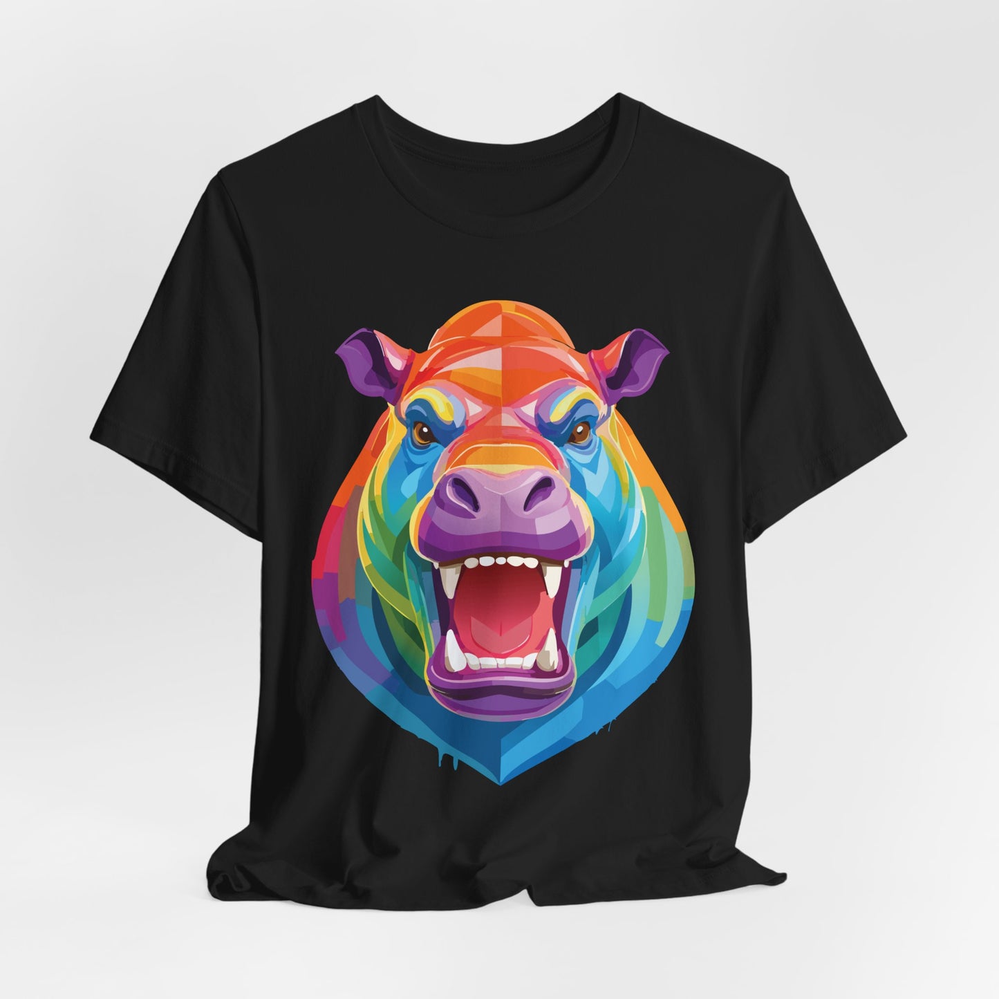 Unisex Animal Shirt, Tee Shirt with Animals, Art Design Tee Shirt, Wild Animals Shirt