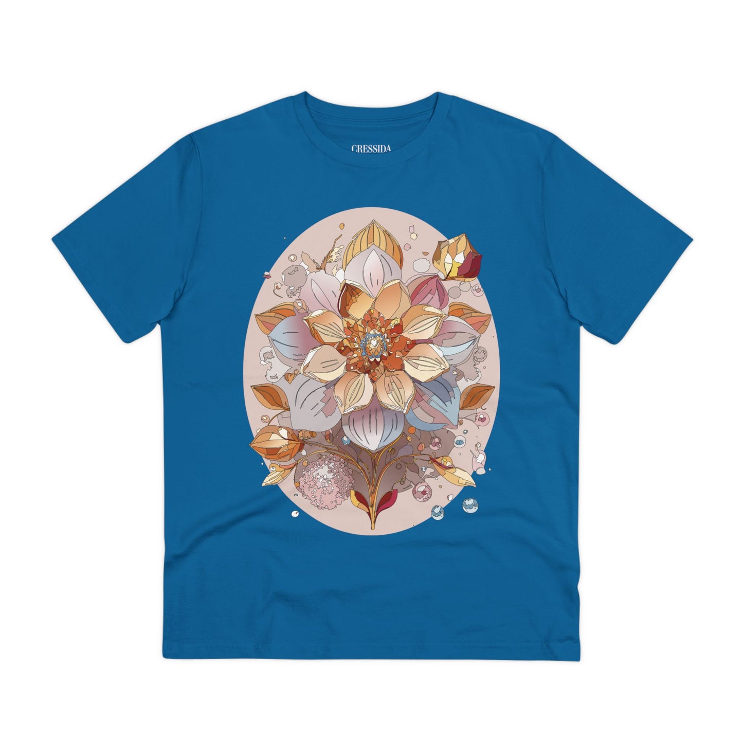 Organic T-shirt with Flower