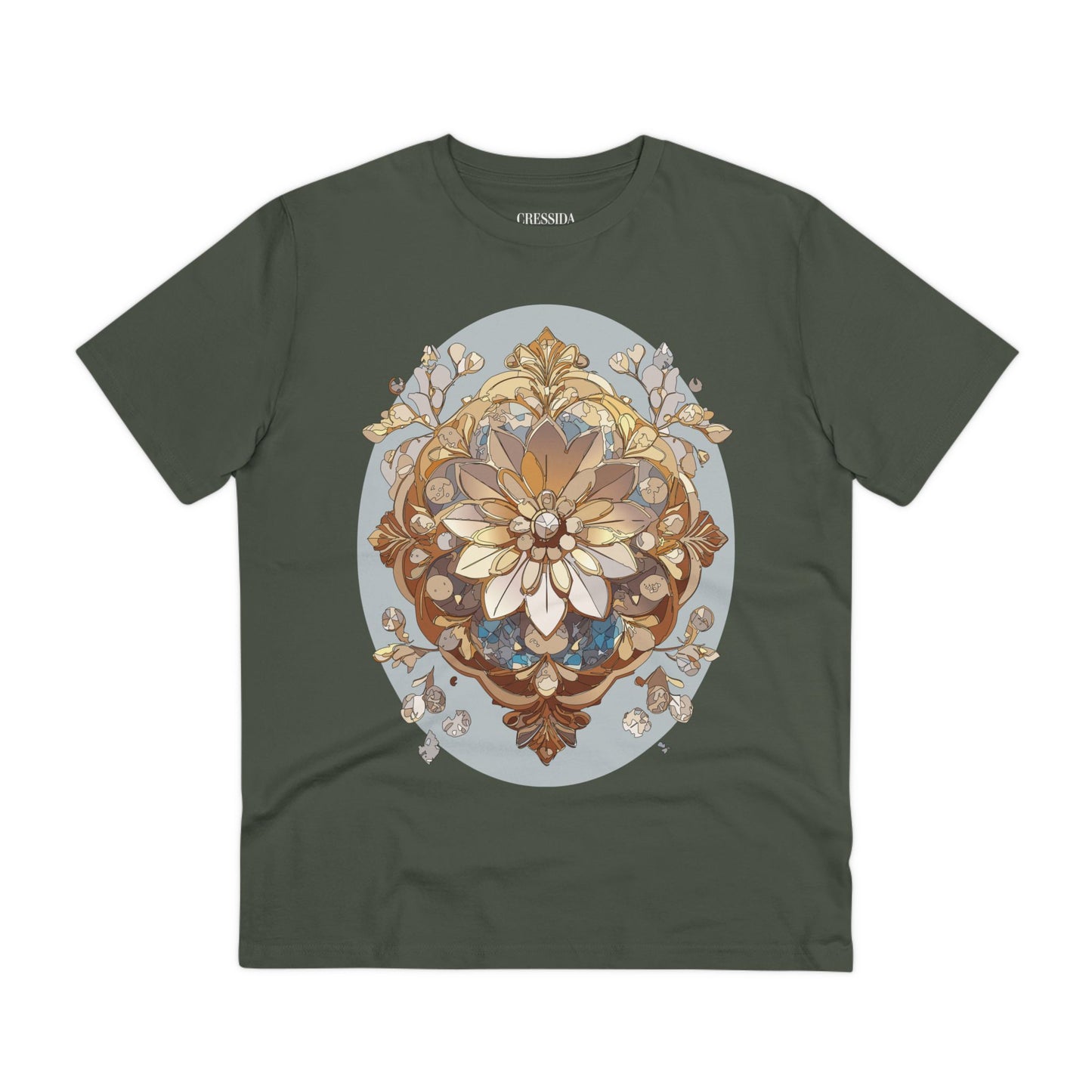 Organic T-shirt with Flower