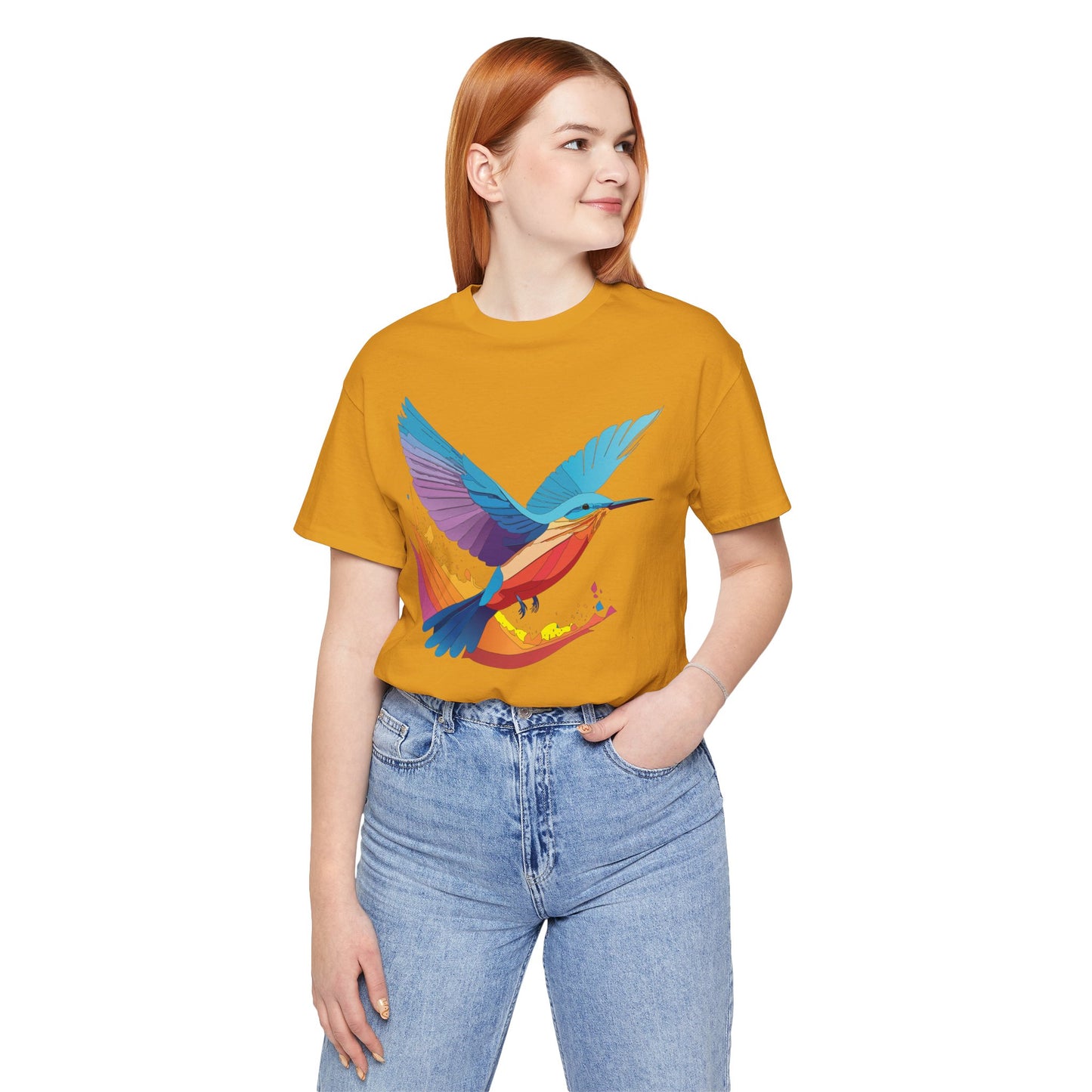 Unisex Animal Shirt, Tee Shirt with Animals, Art Design Tee Shirt, Wild Animals Shirt
