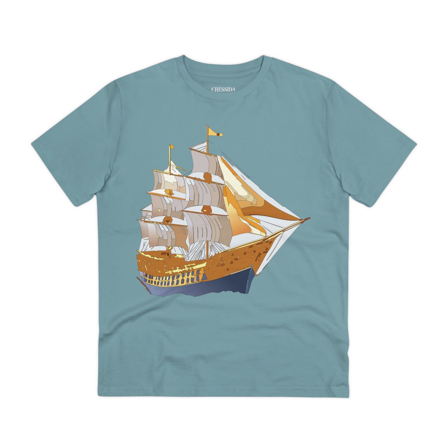 Organic T-shirt with Ship