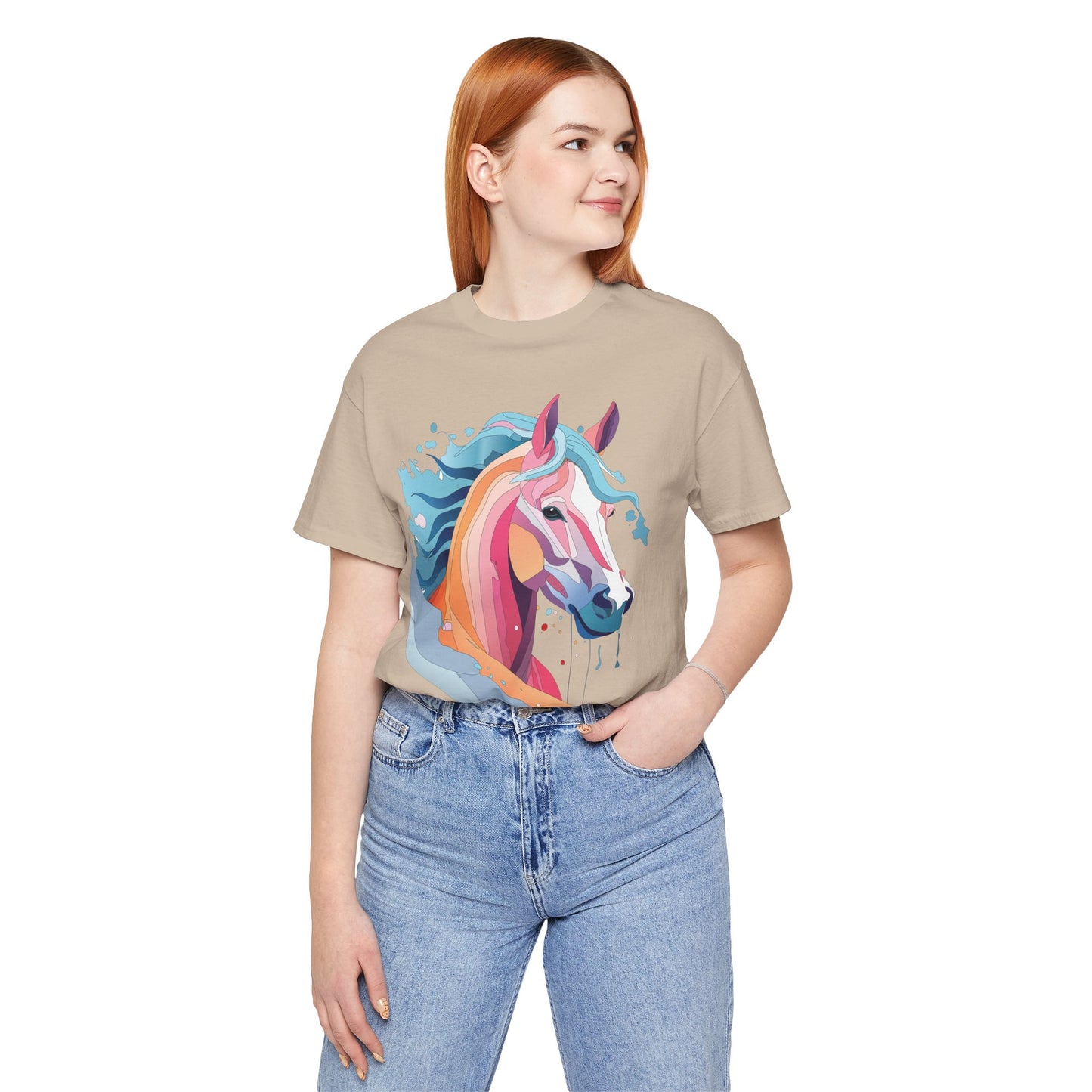 Unisex Animal Shirt, Tee Shirt with Animals, Art Design Tee Shirt, Wild Animals Shirt