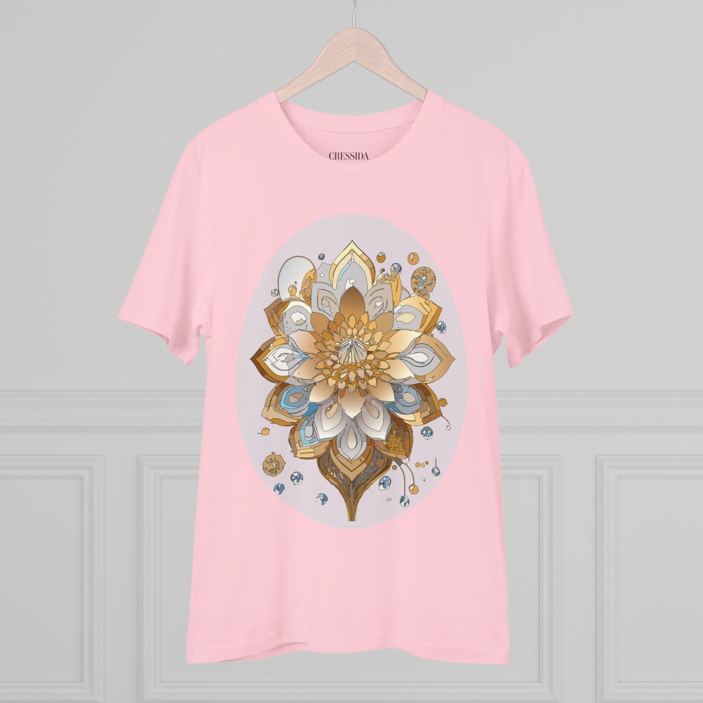 Organic T-shirt with Flower