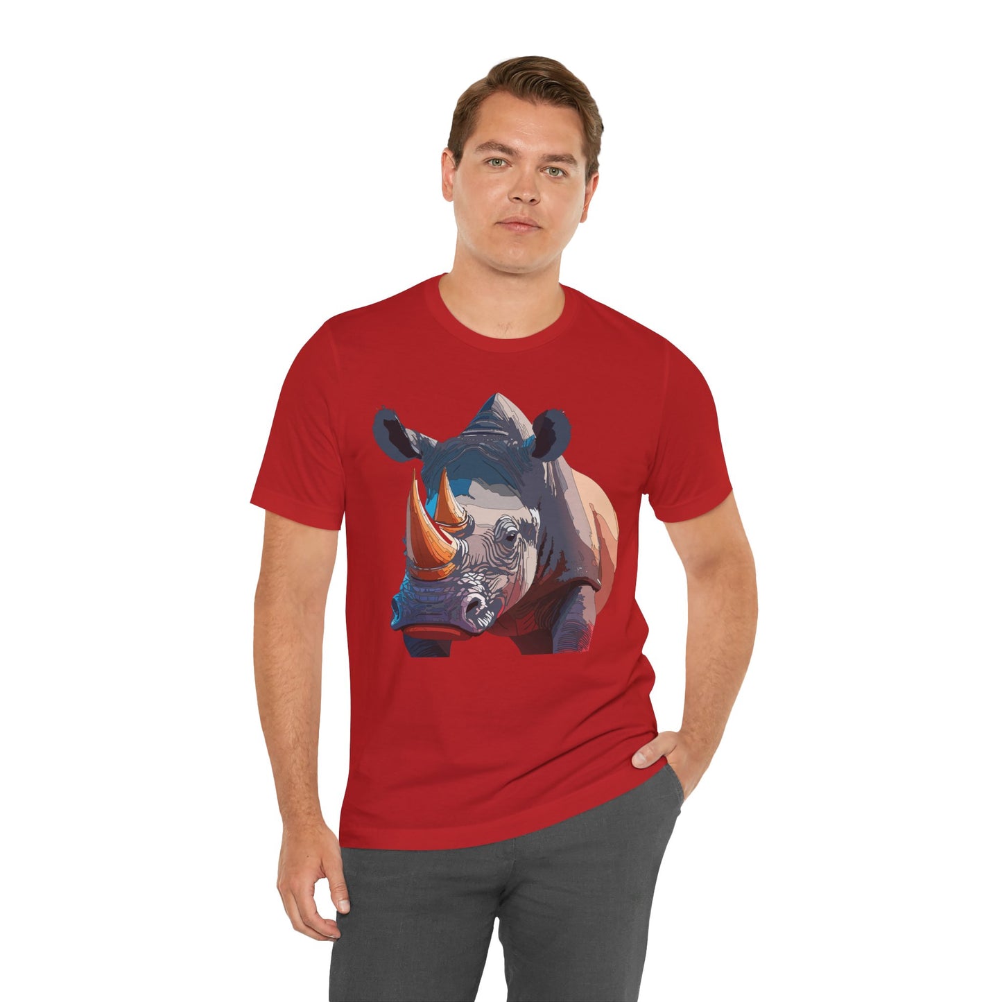 Unisex Animal Shirt, Tee Shirt with Animals, Art Design Tee Shirt, Wild Animals Shirt