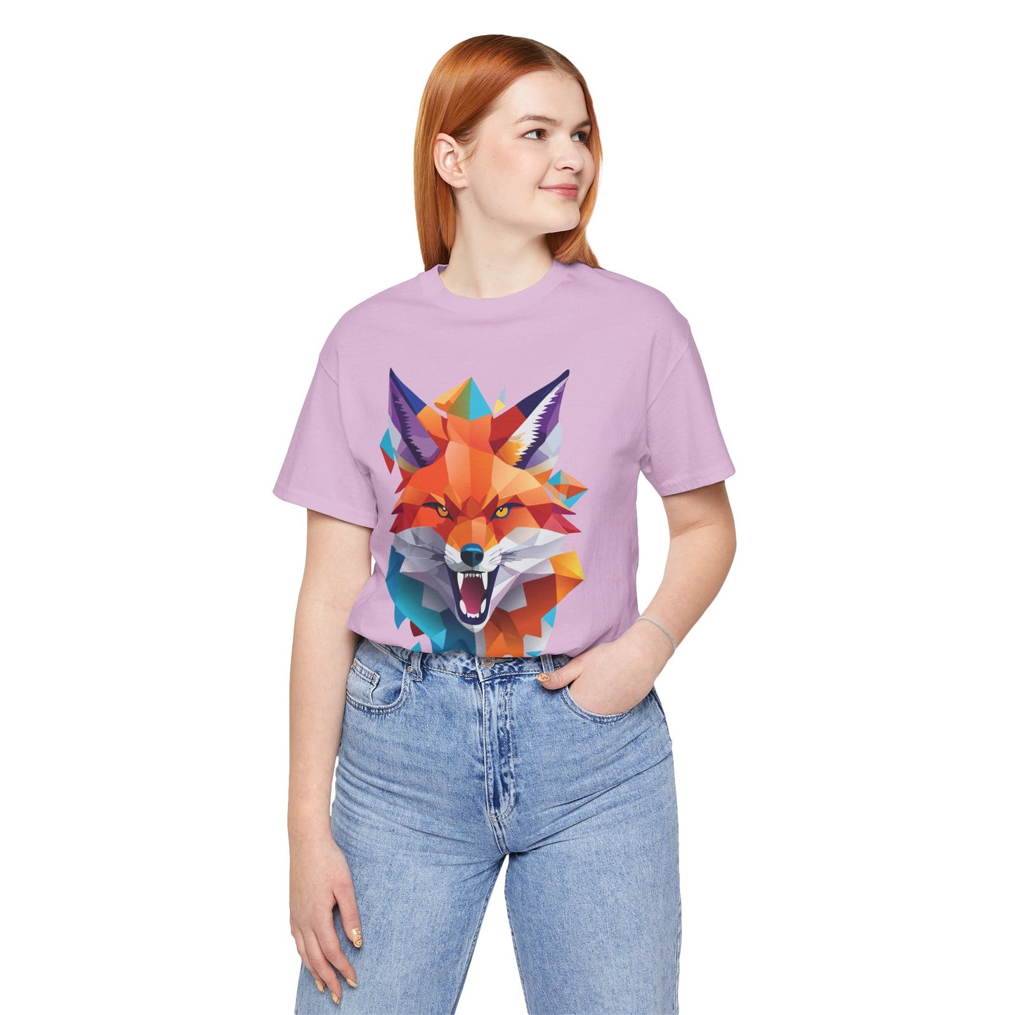 Unisex Animal Shirt, Tee Shirt with Animals, Art Design Tee Shirt, Wild Animals Shirt