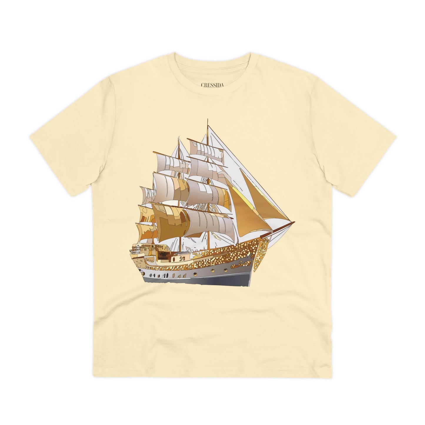 Organic T-shirt with Ship