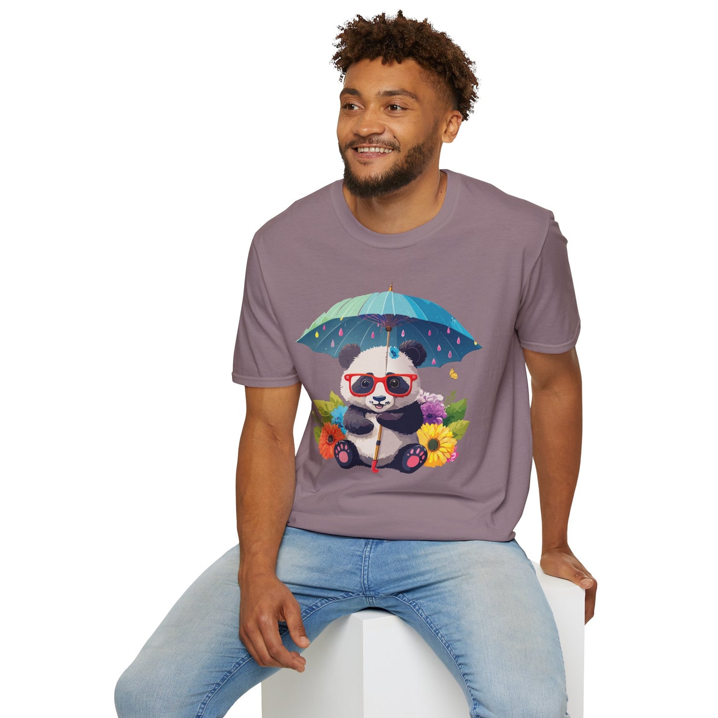 Panda Shirt, T Shirt with Panda, Animal Shirt, Tee Shirt with Animals