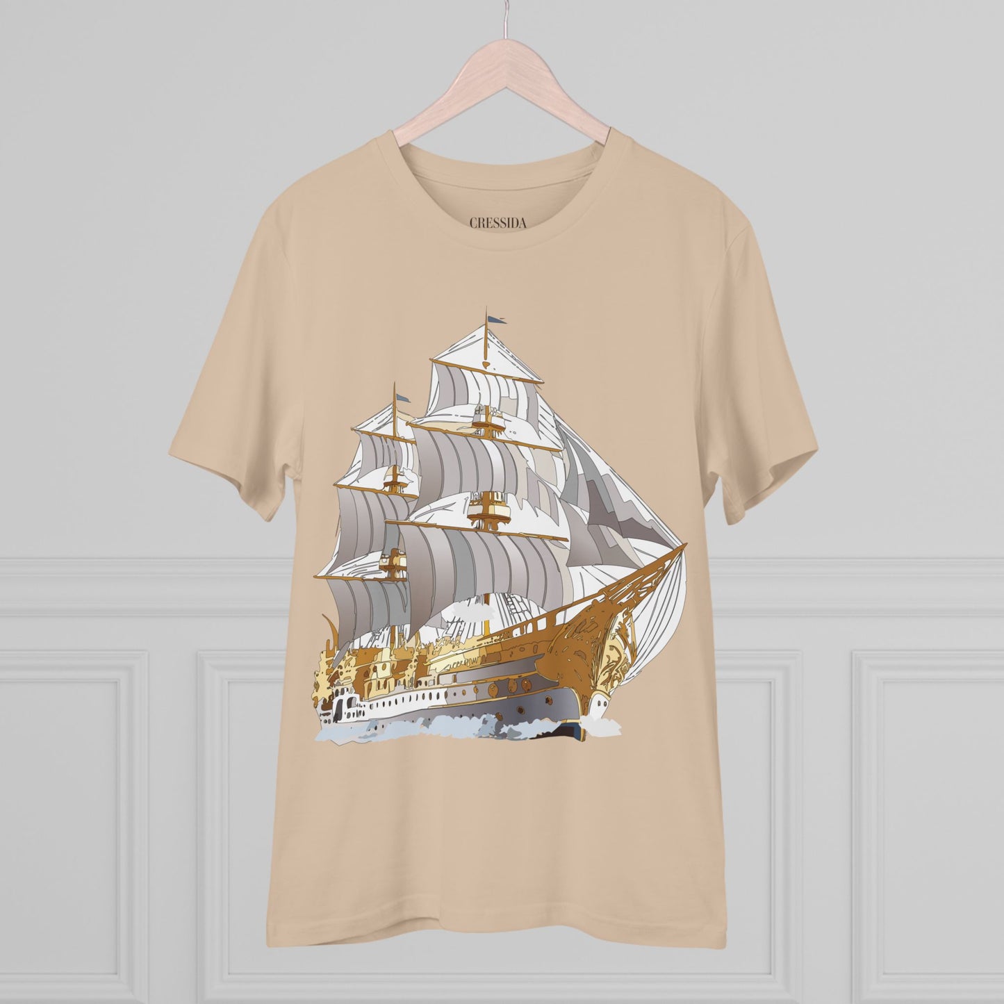 Organic T-shirt with Ship