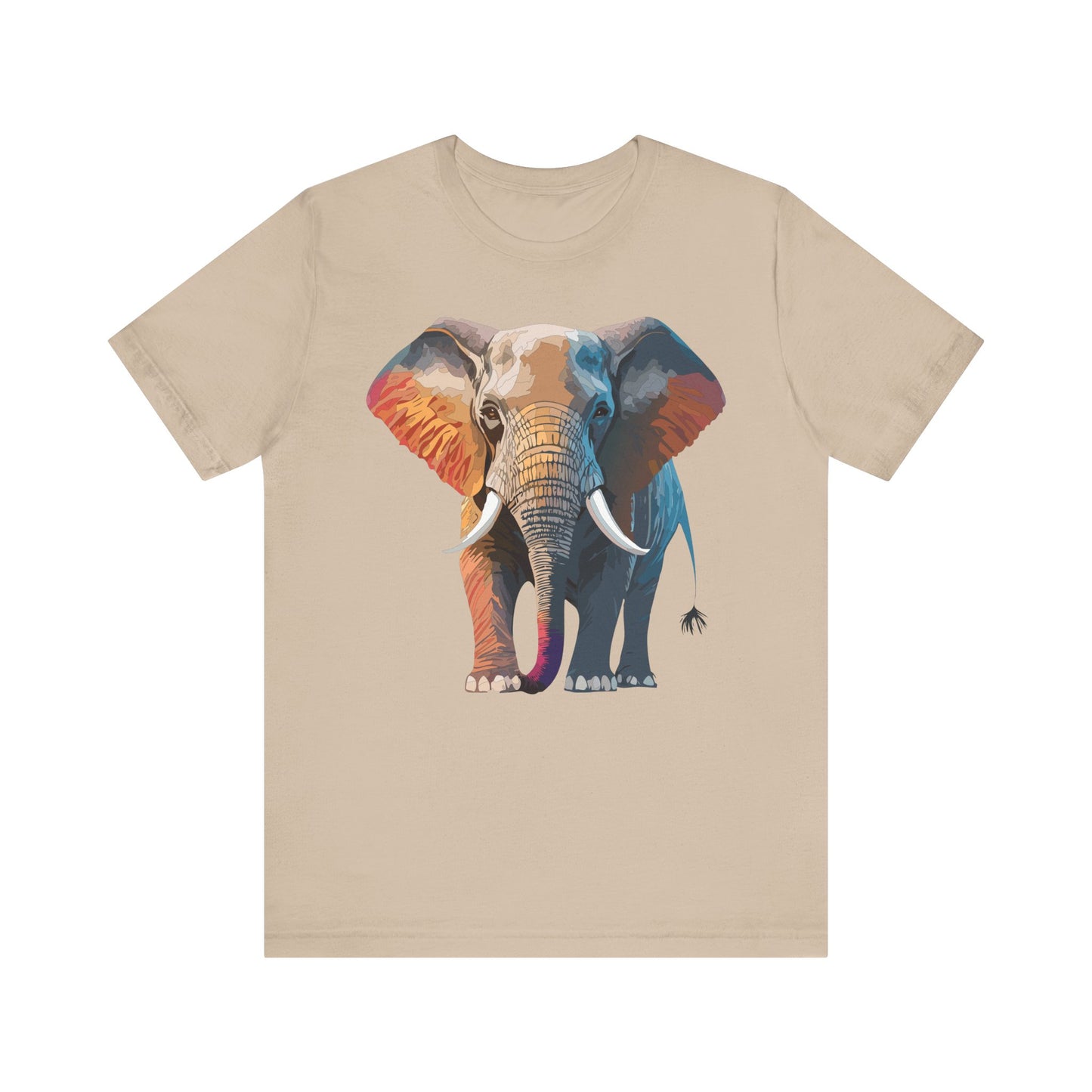 Unisex Animal Shirt, Tee Shirt with Animals, Art Design Tee Shirt, Wild Animals Shirt