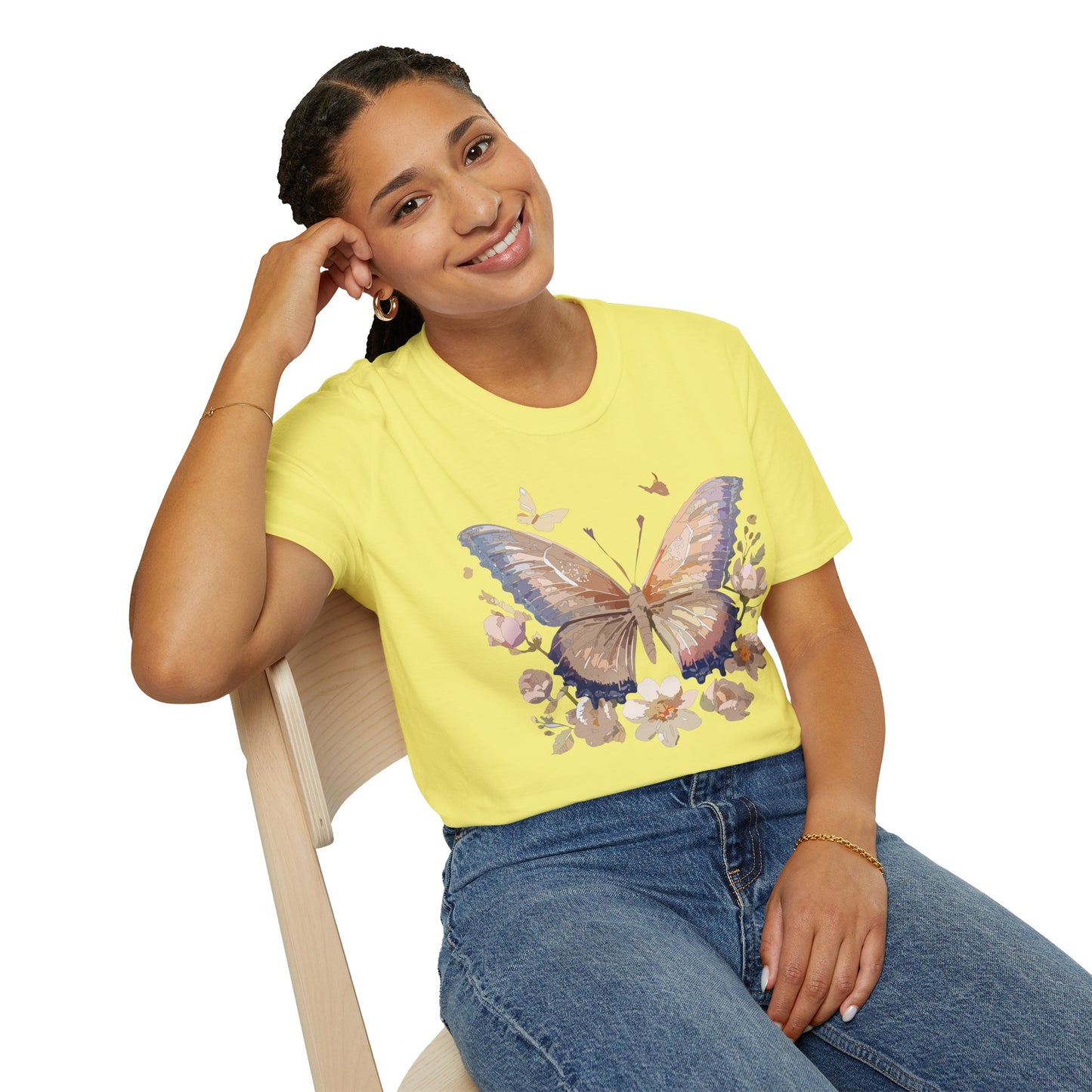Butterfly Shirt, T Shirt with Butterfly, Monarch Shirt