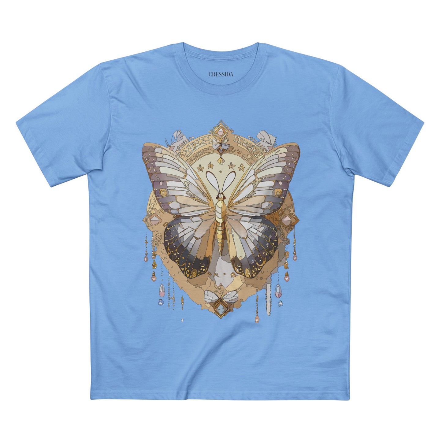 Butterfly shirt, Shirt with Butterfly, Tee Shirt with Antique Butterfly