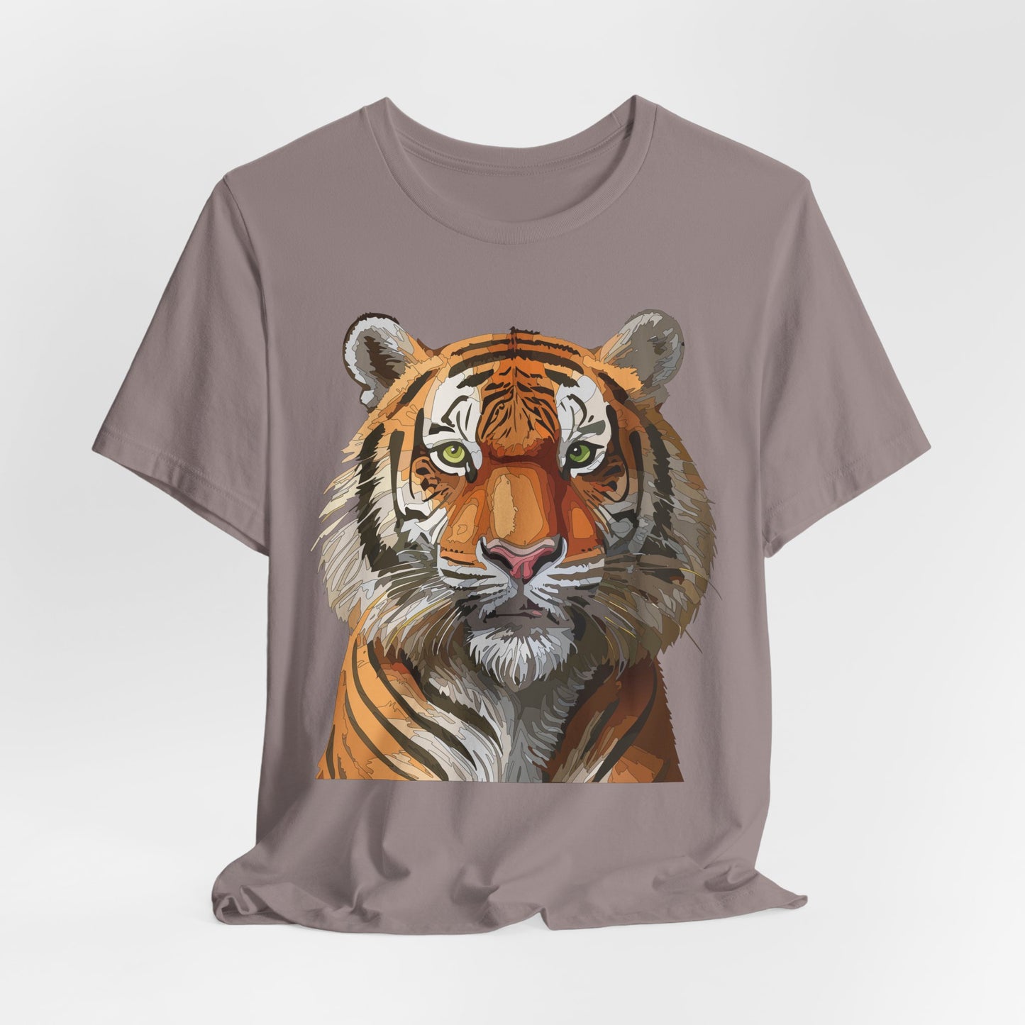 Unisex Animal Shirt, Tee Shirt with Animals, Art Design Tee Shirt, Wild Animals Shirt