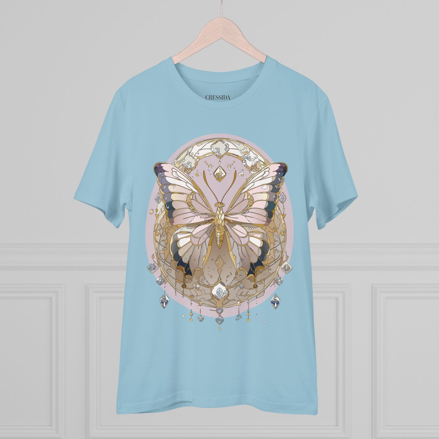 Bio-T-Shirt mit Schmetterling