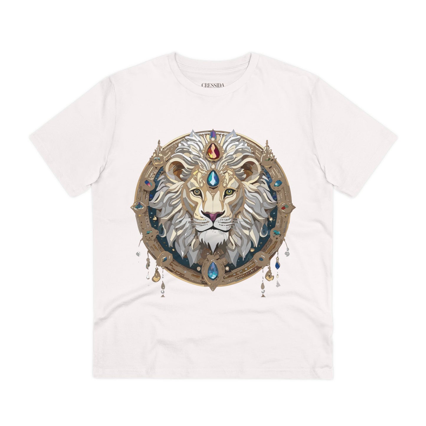 Organic T-shirt with Animals - Lion