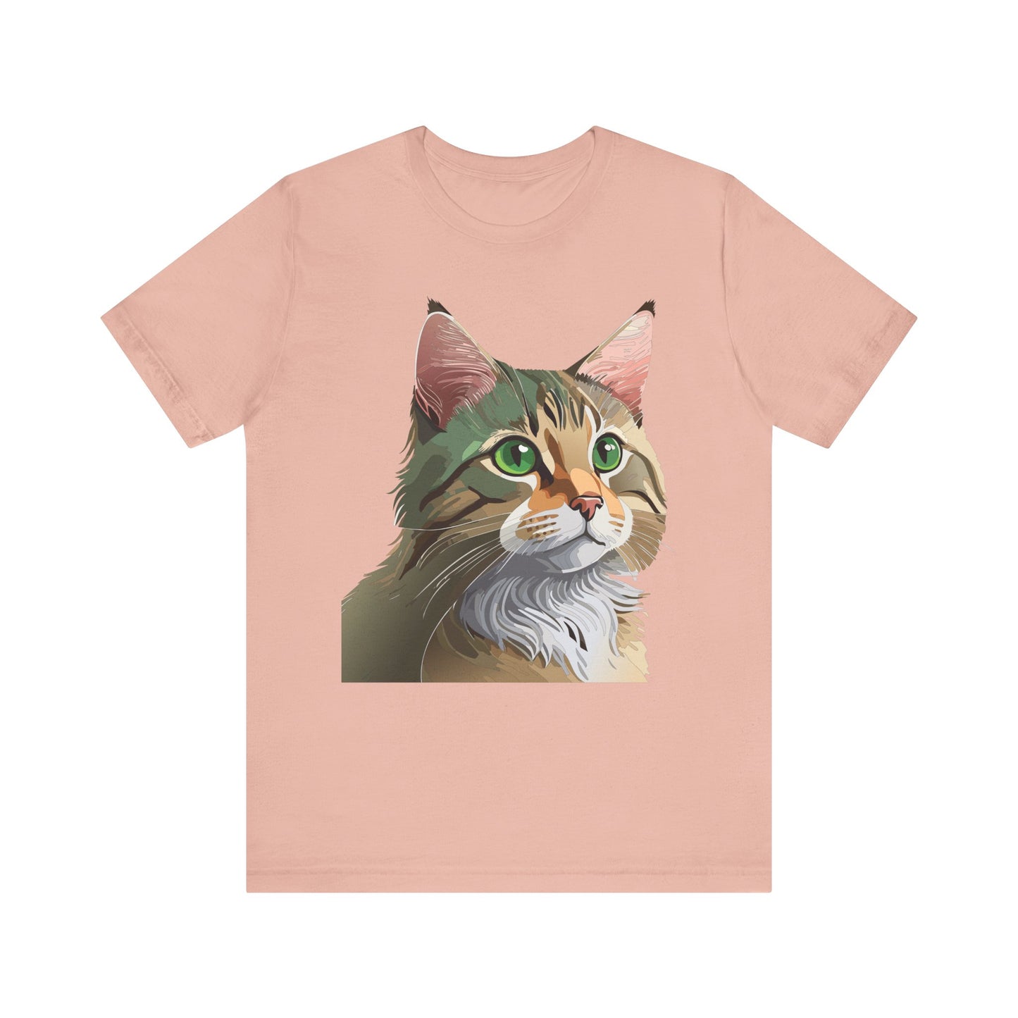Unisex Animal Shirt, Tee Shirt with Animals, Art Design Tee Shirt, Wild Animals Shirt