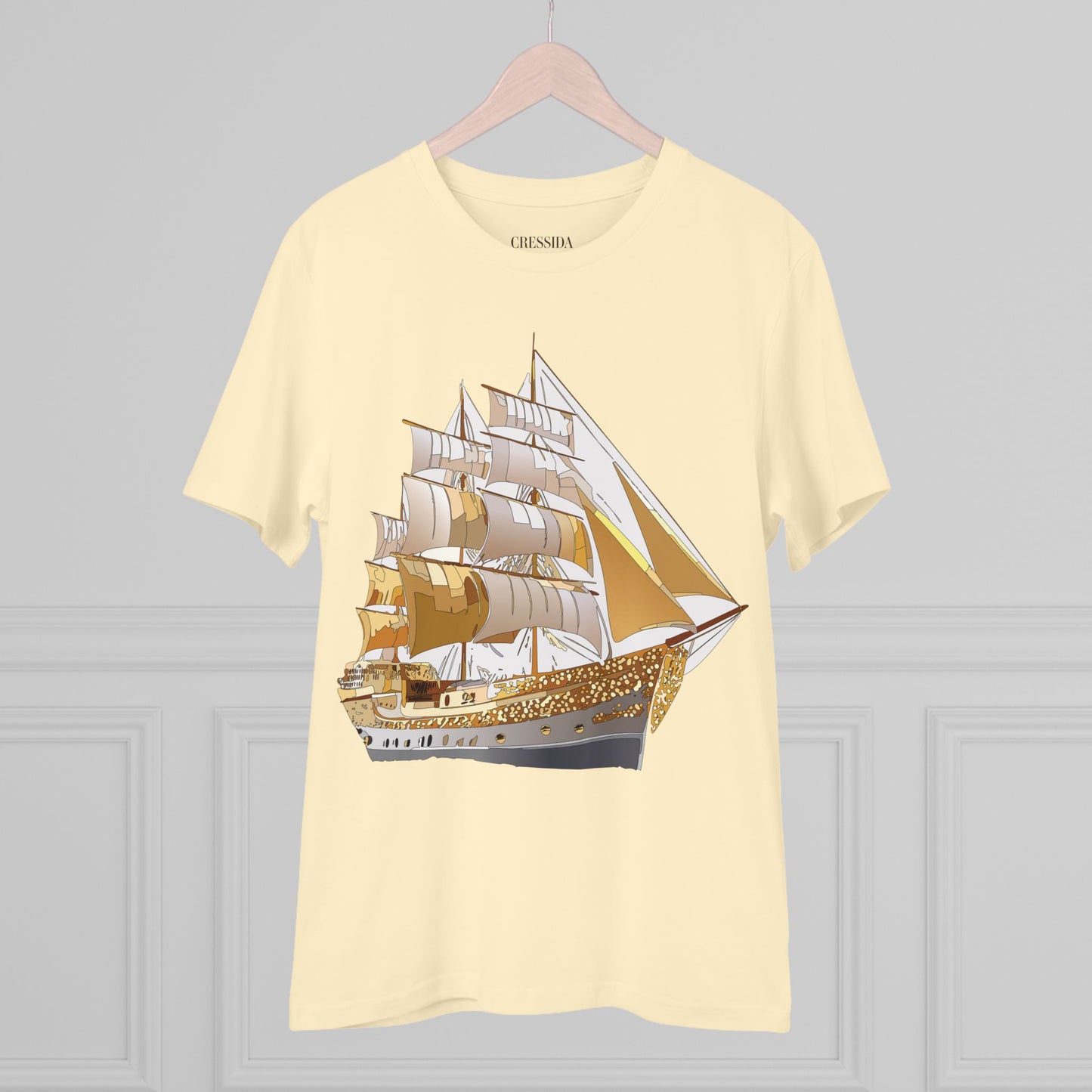 Organic T-shirt with Ship