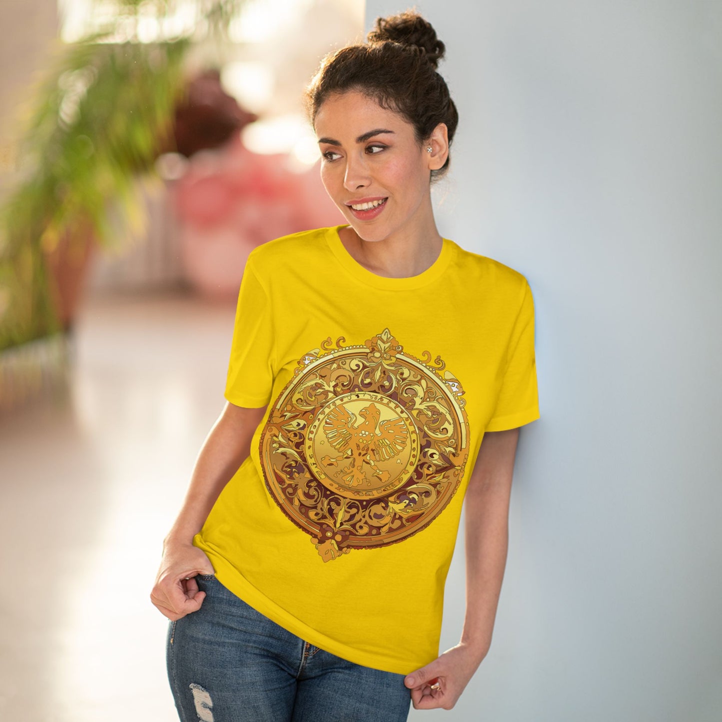 Organic T-shirt with Coin