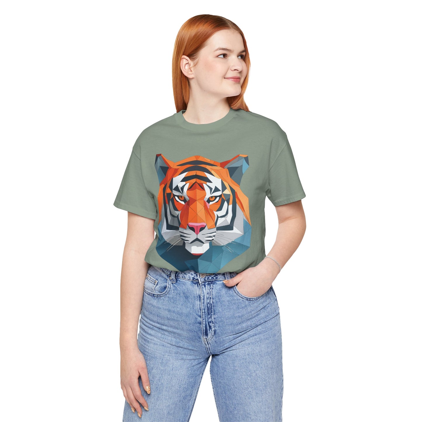 Unisex Animal Shirt, Tee Shirt with Animals, Art Design Tee Shirt, Wild Animals Shirt