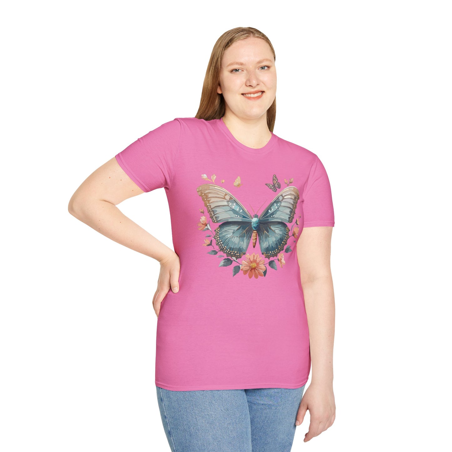Butterfly Shirt, T Shirt with Butterfly, Monarch Shirt