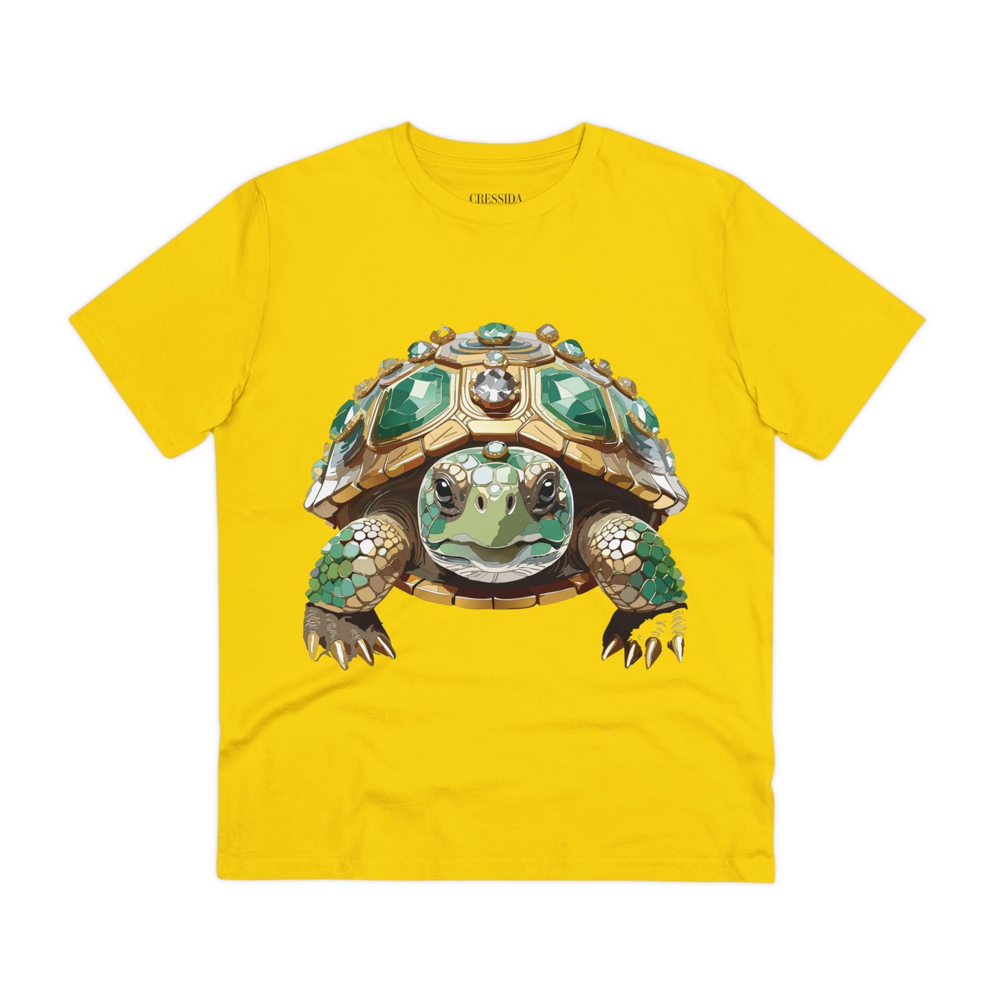 Organic T-shirt with Animals - Turtle