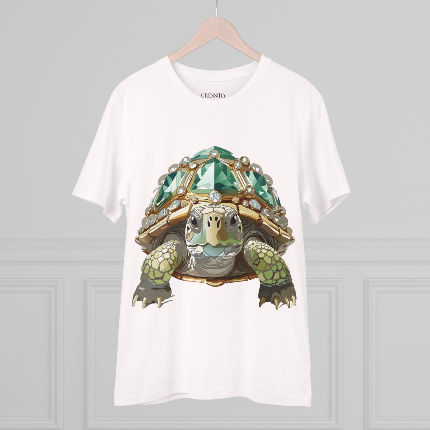 Organic T-shirt with Animals - Turtle