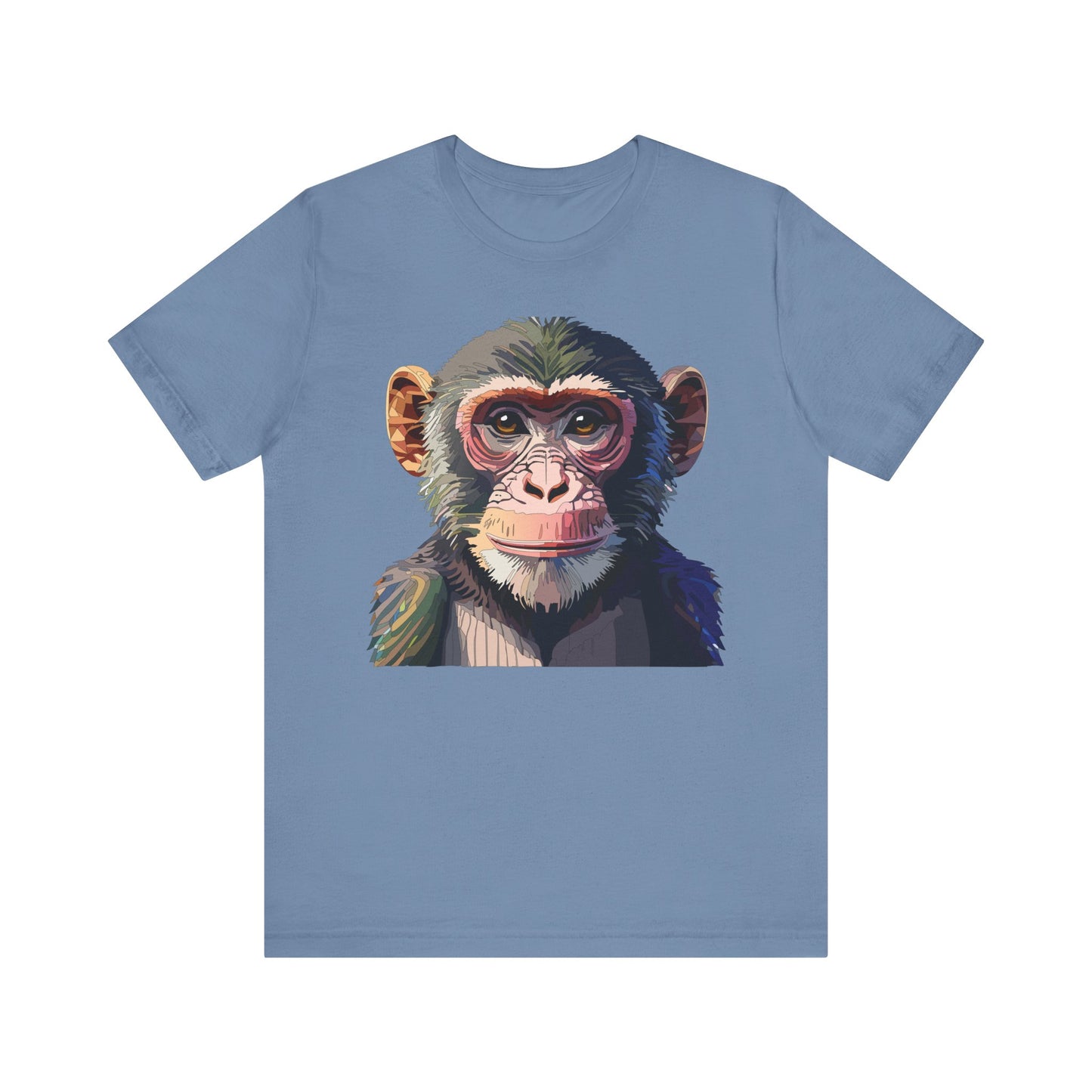 Unisex Animal Shirt, Tee Shirt with Animals, Art Design Tee Shirt, Wild Animals Shirt