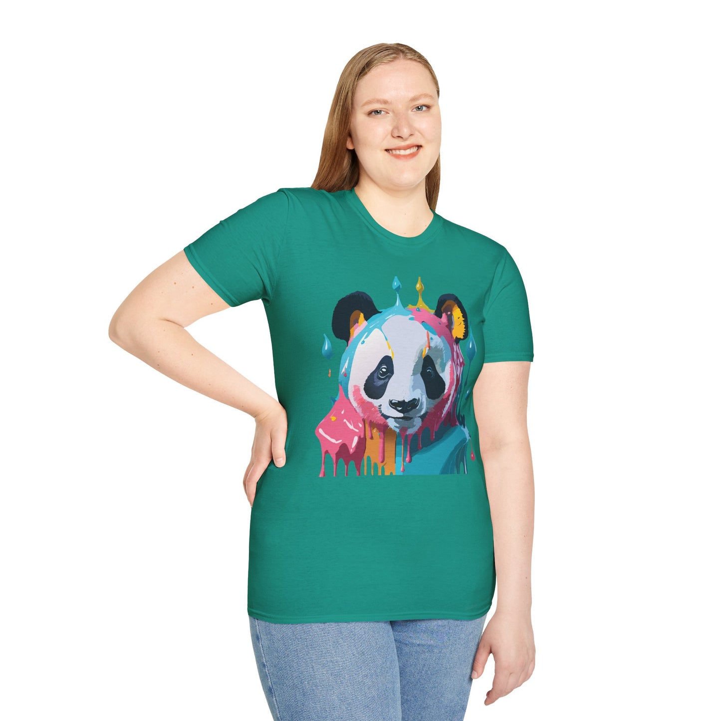 Panda Shirt, T Shirt with Panda, Animal Shirt, Tee Shirt with Animals
