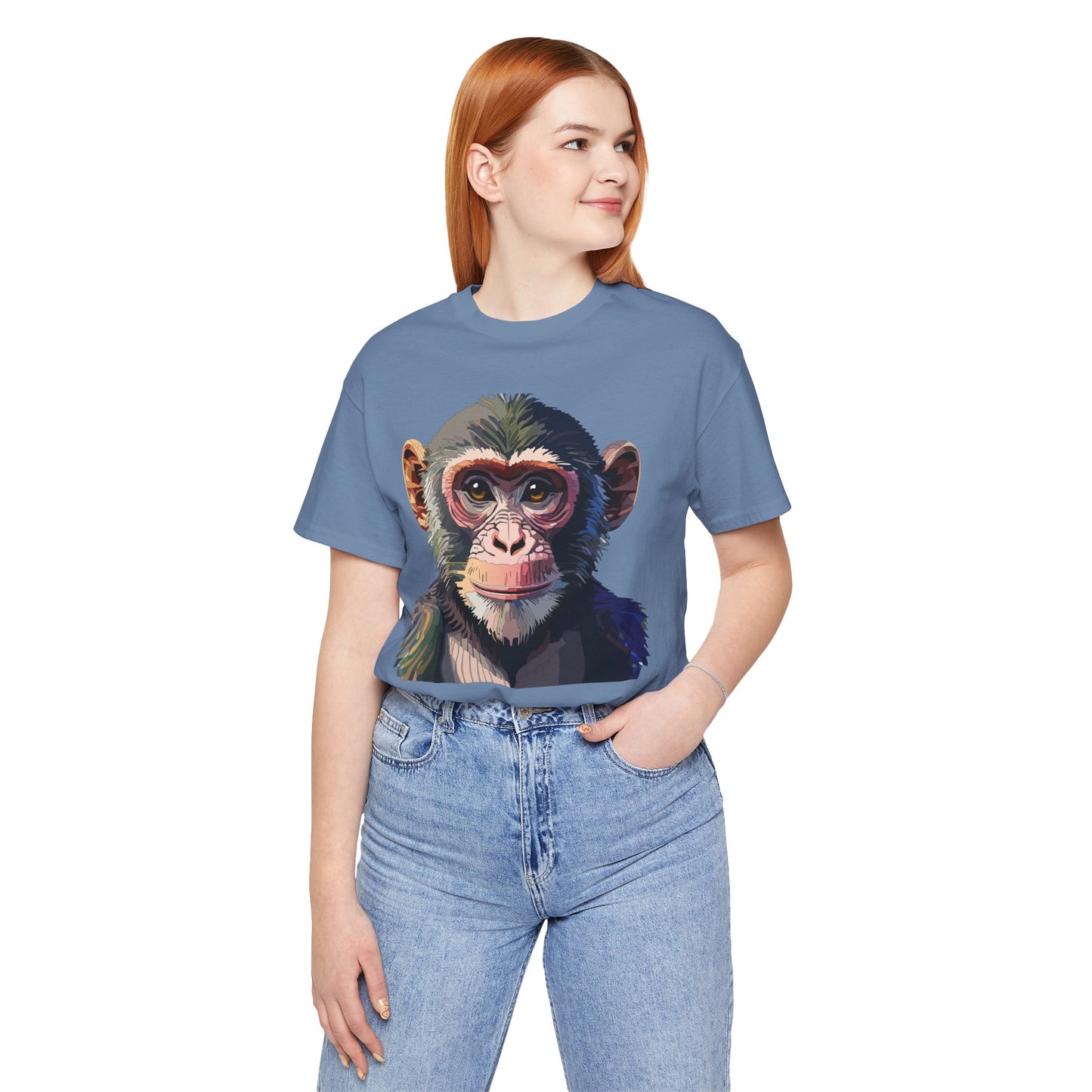 Unisex Animal Shirt, Tee Shirt with Animals, Art Design Tee Shirt, Wild Animals Shirt