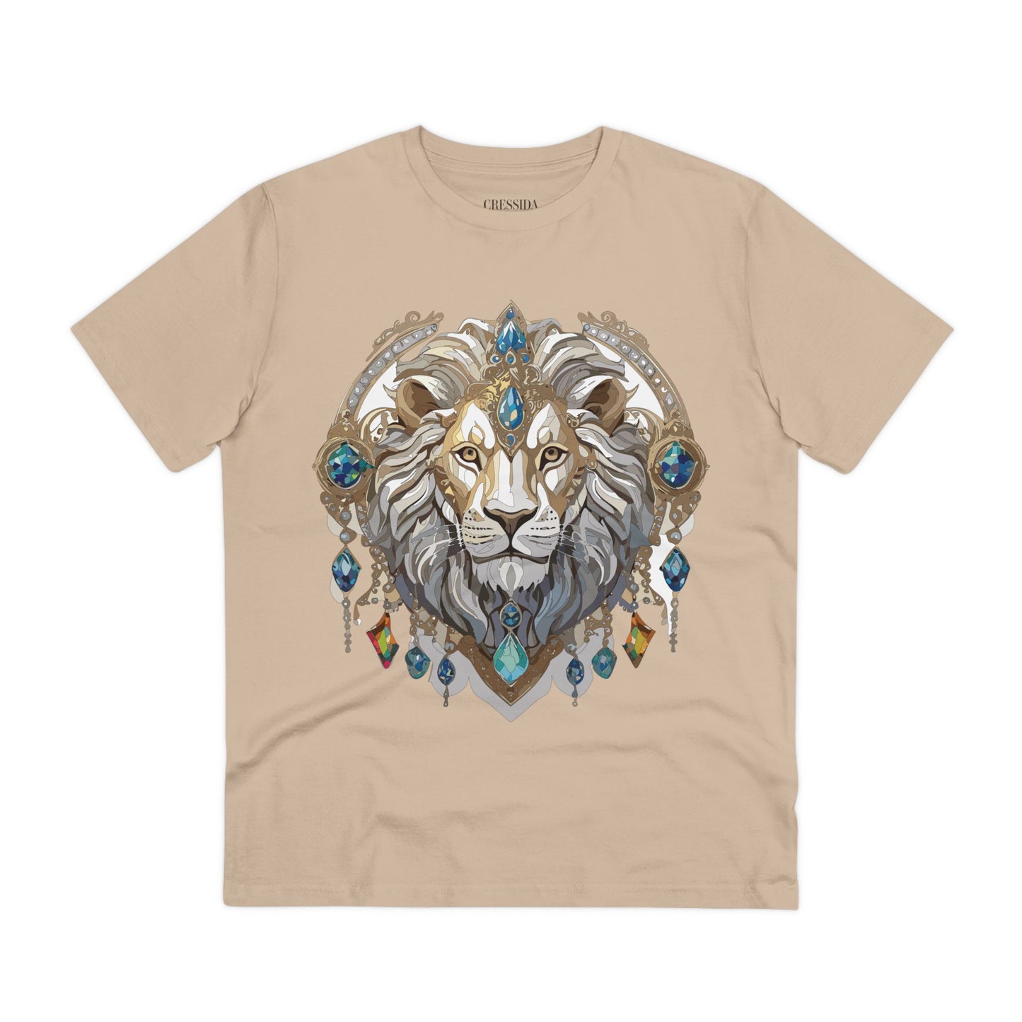 Organic T-shirt with Animals - Lion