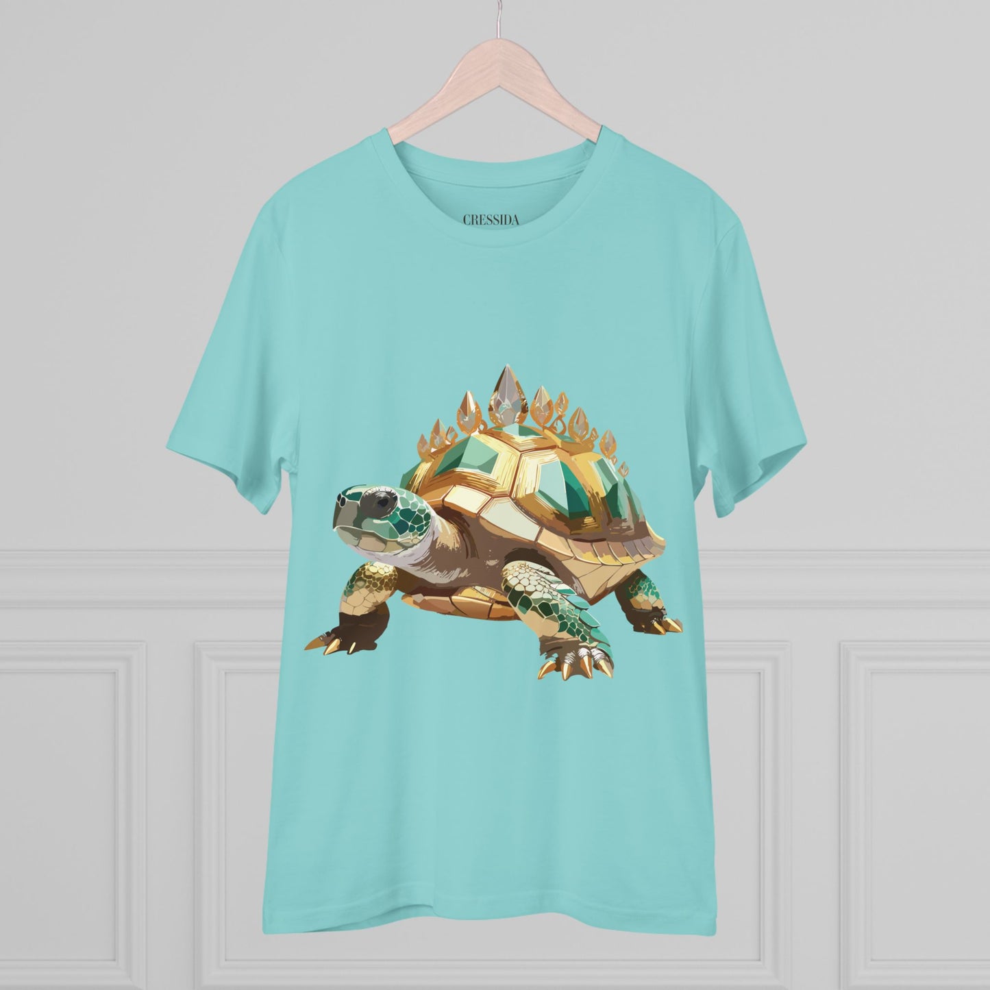 Organic T-shirt with Animals - Turtle