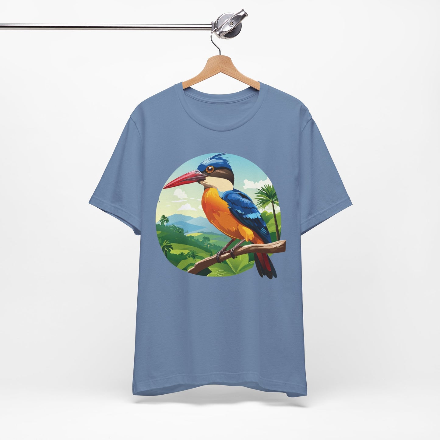Unisex Animal Shirt, Tee Shirt with Animals, Art Design Tee Shirt, Wild Animals Shirt