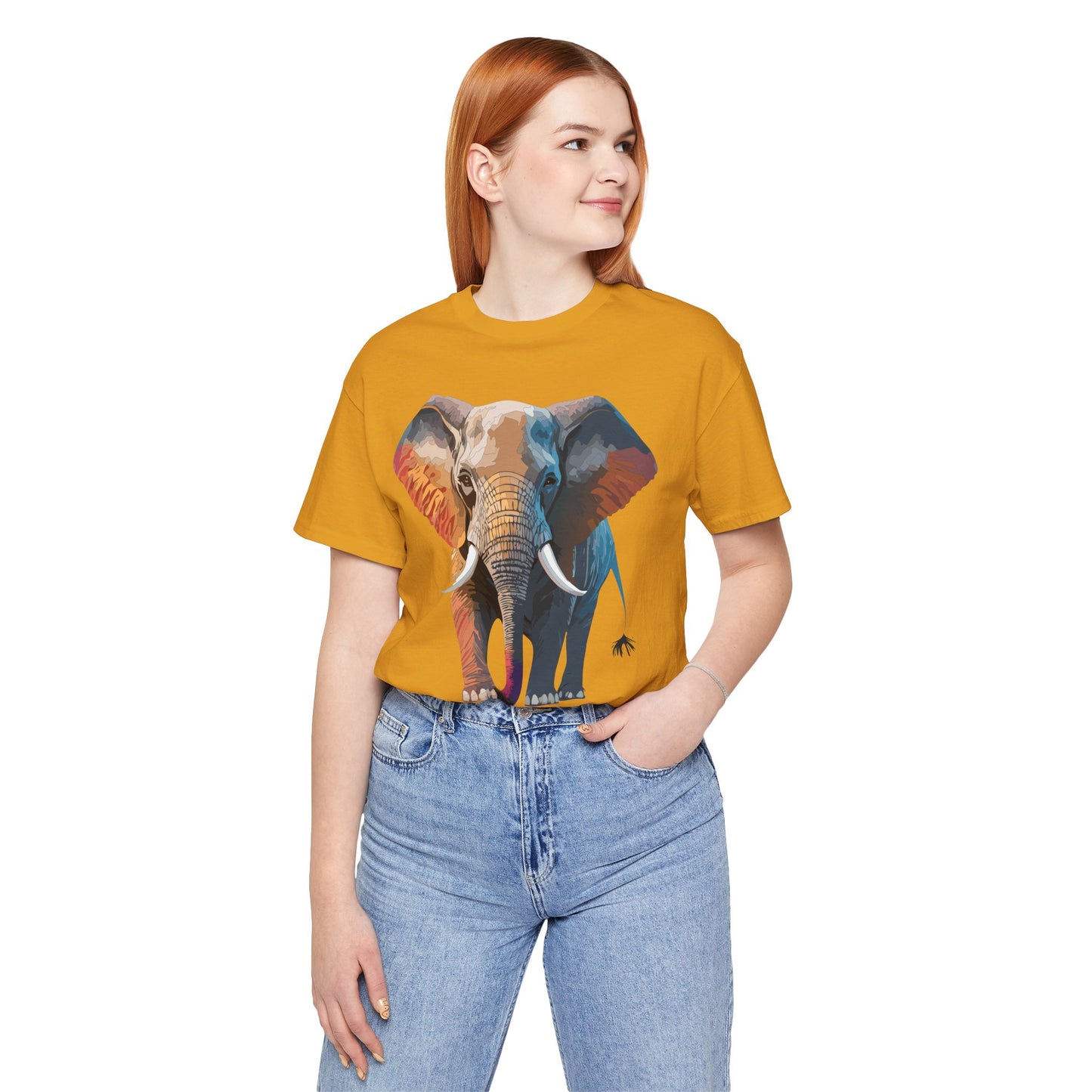 Unisex Animal Shirt, Tee Shirt with Animals, Art Design Tee Shirt, Wild Animals Shirt