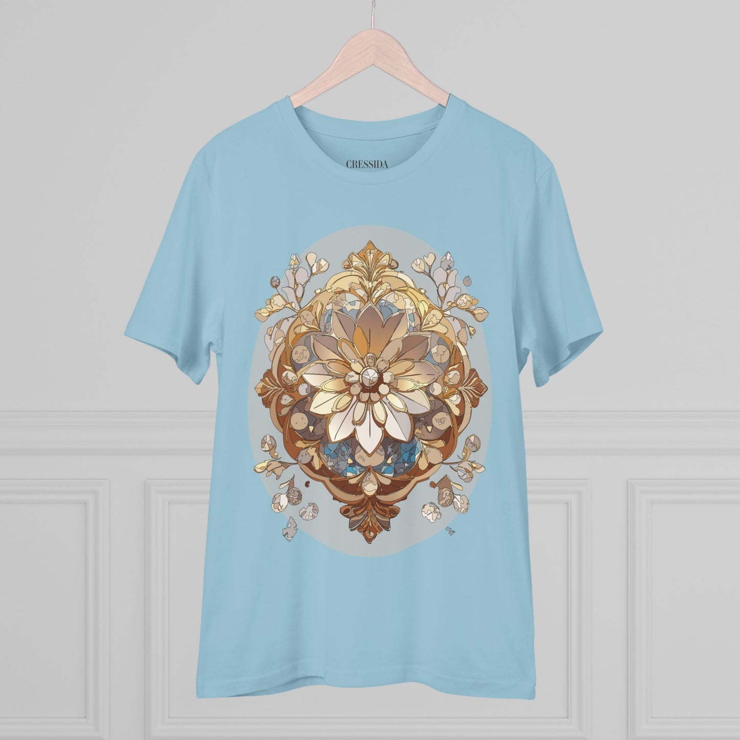 Organic T-shirt with Flower