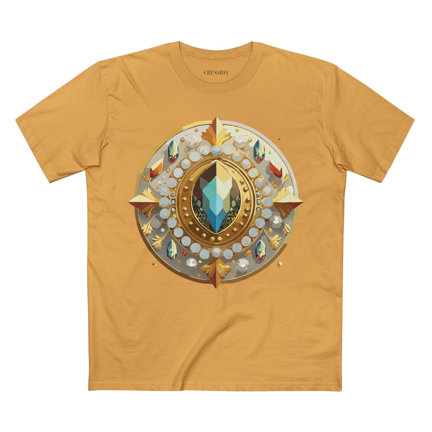 Medallion Shirt, Shirt with Medallion, Tee Shirt with Medal
