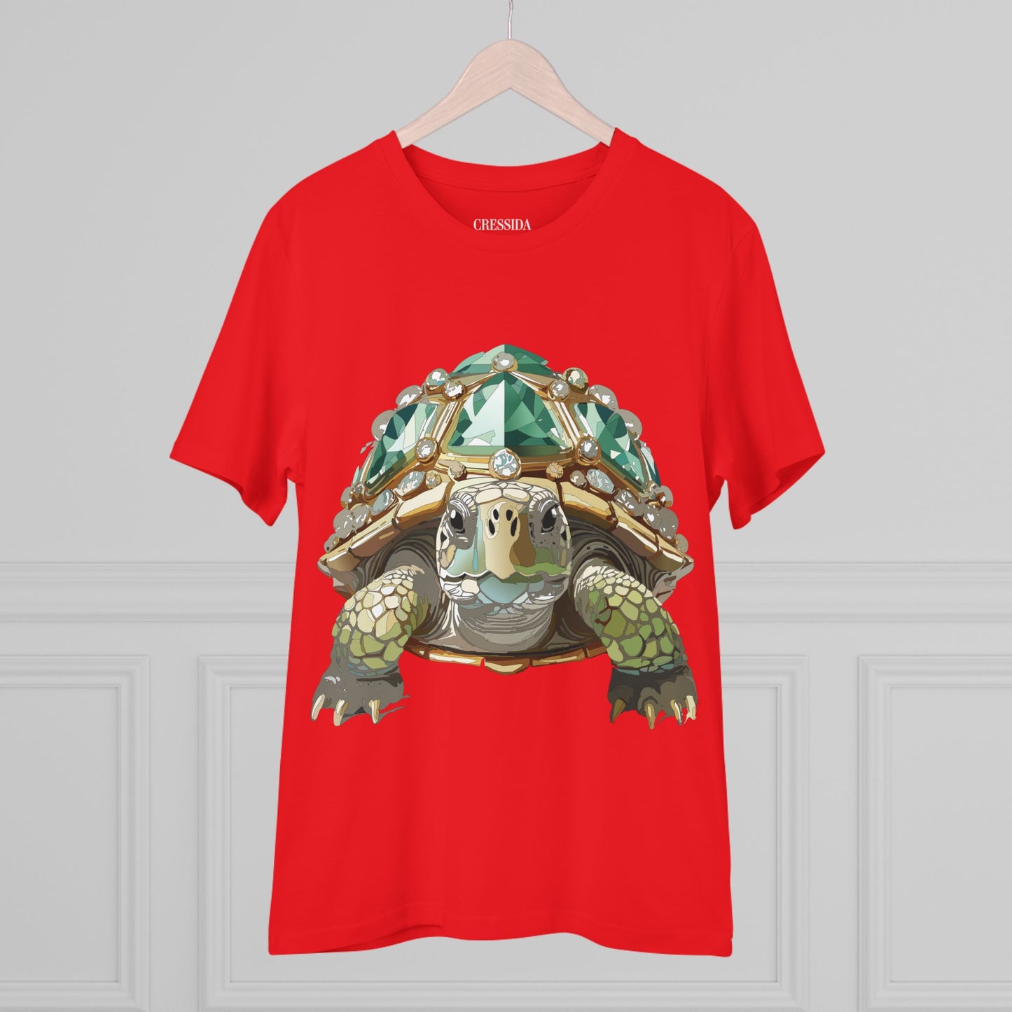 Organic T-shirt with Animals - Turtle