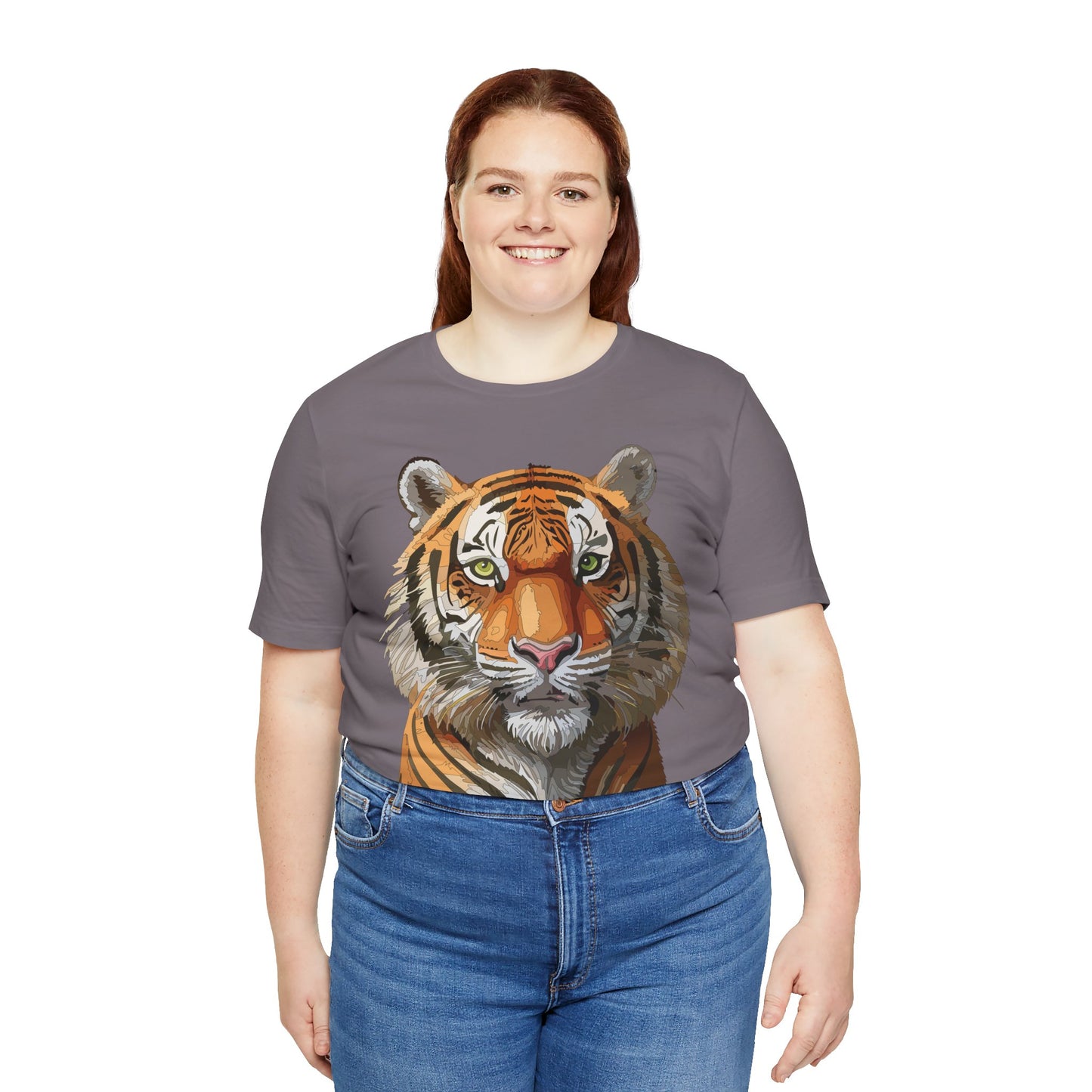 Unisex Animal Shirt, Tee Shirt with Animals, Art Design Tee Shirt, Wild Animals Shirt