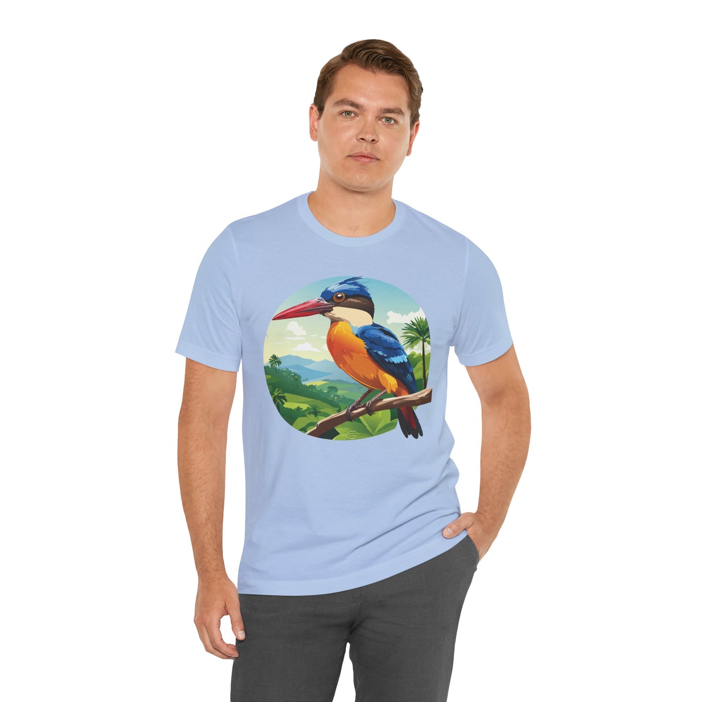 Unisex Animal Shirt, Tee Shirt with Animals, Art Design Tee Shirt, Wild Animals Shirt