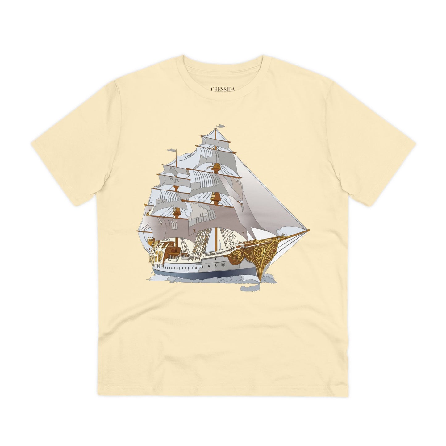 Organic T-shirt with Ship