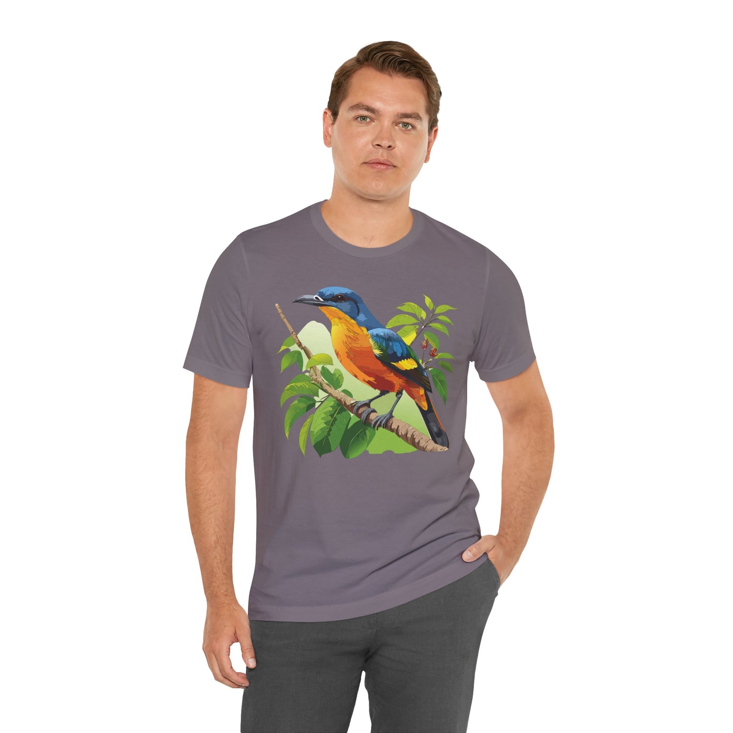 Unisex Animal Shirt, Tee Shirt with Animals, Art Design Tee Shirt, Wild Animals Shirt
