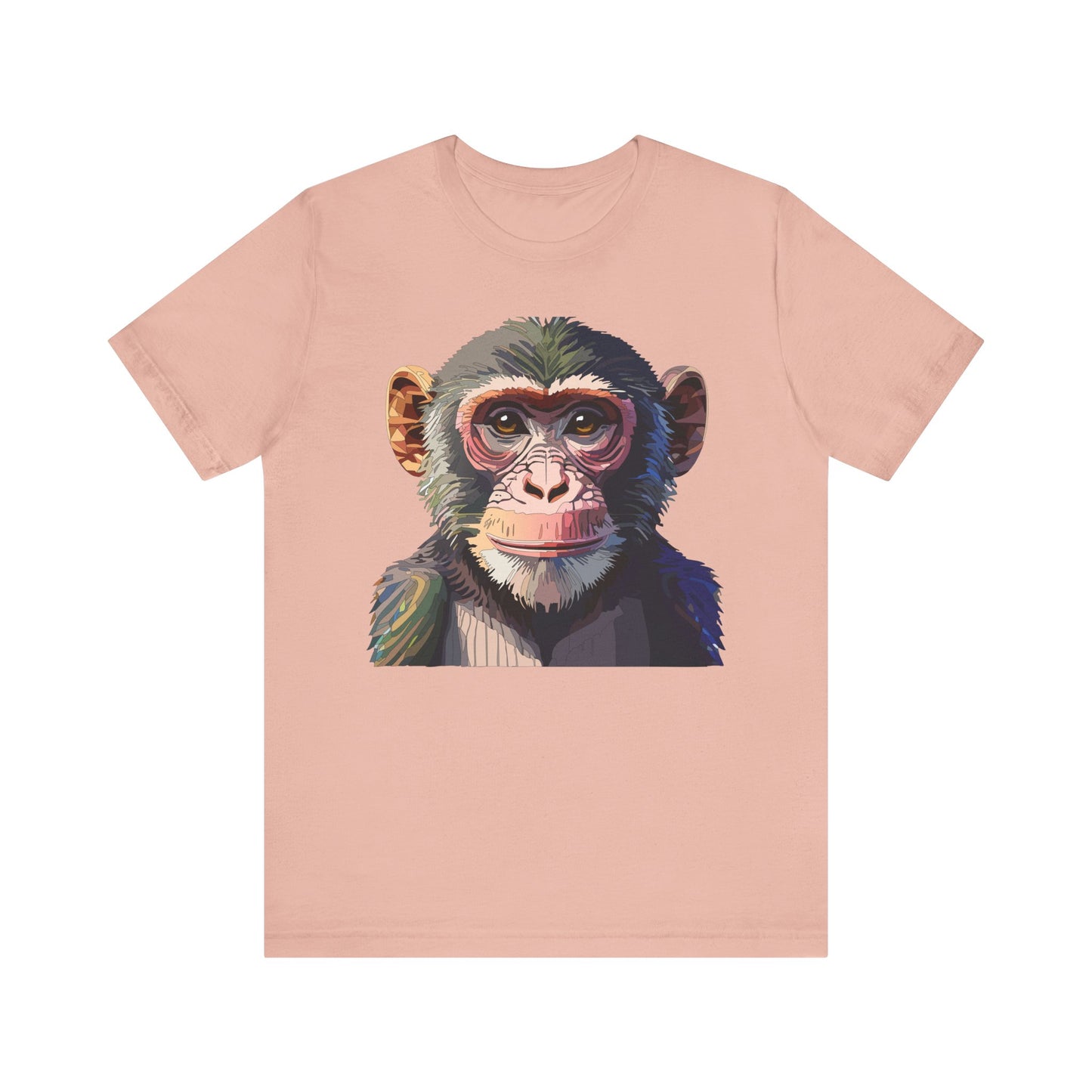 Unisex Animal Shirt, Tee Shirt with Animals, Art Design Tee Shirt, Wild Animals Shirt