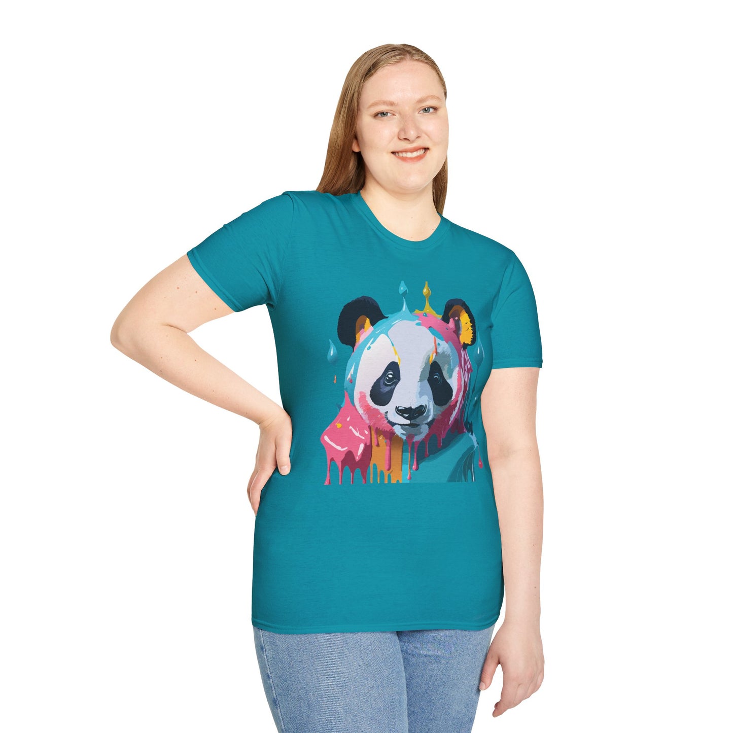 Panda Shirt, T Shirt with Panda, Animal Shirt, Tee Shirt with Animals
