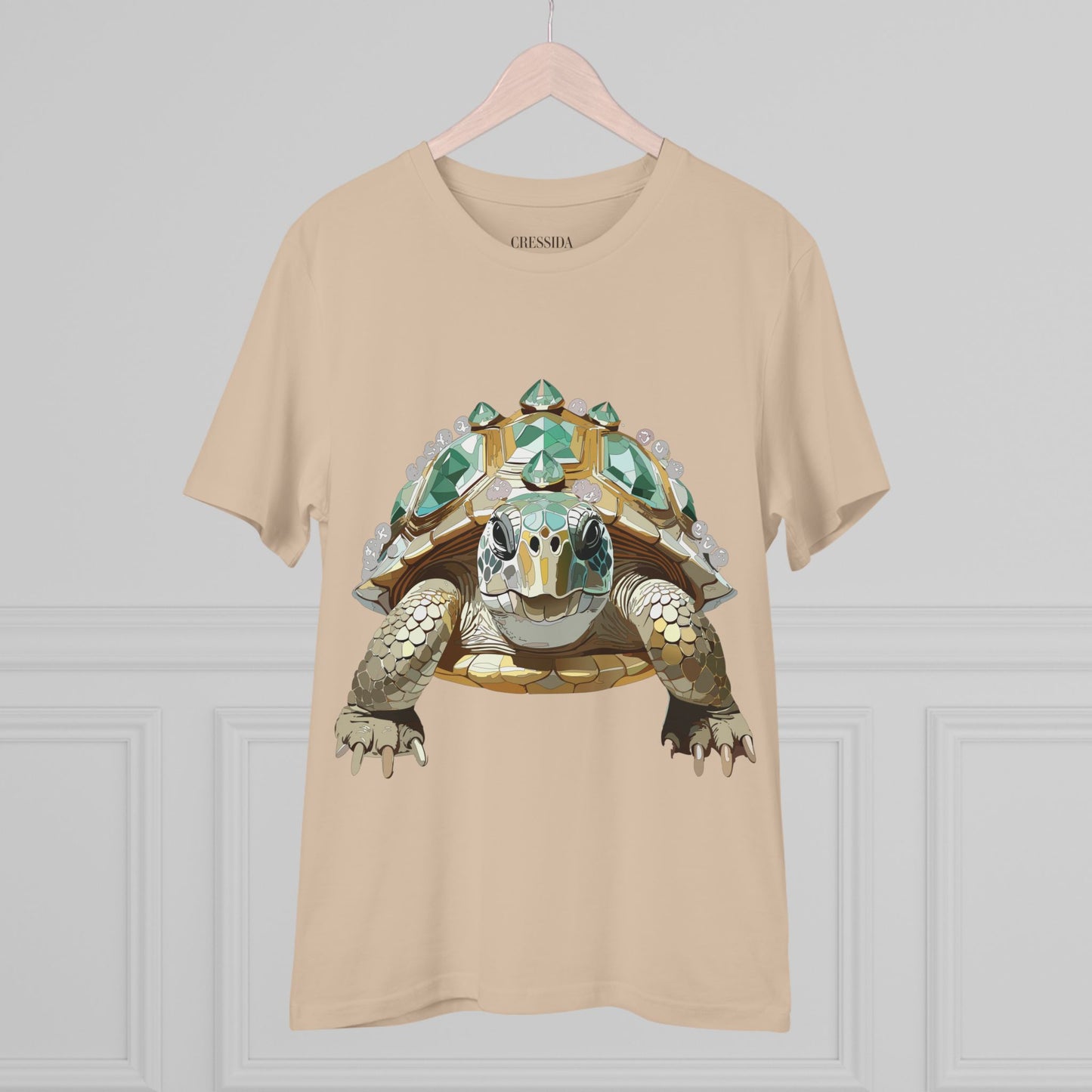 Organic T-shirt with Animals - Turtle