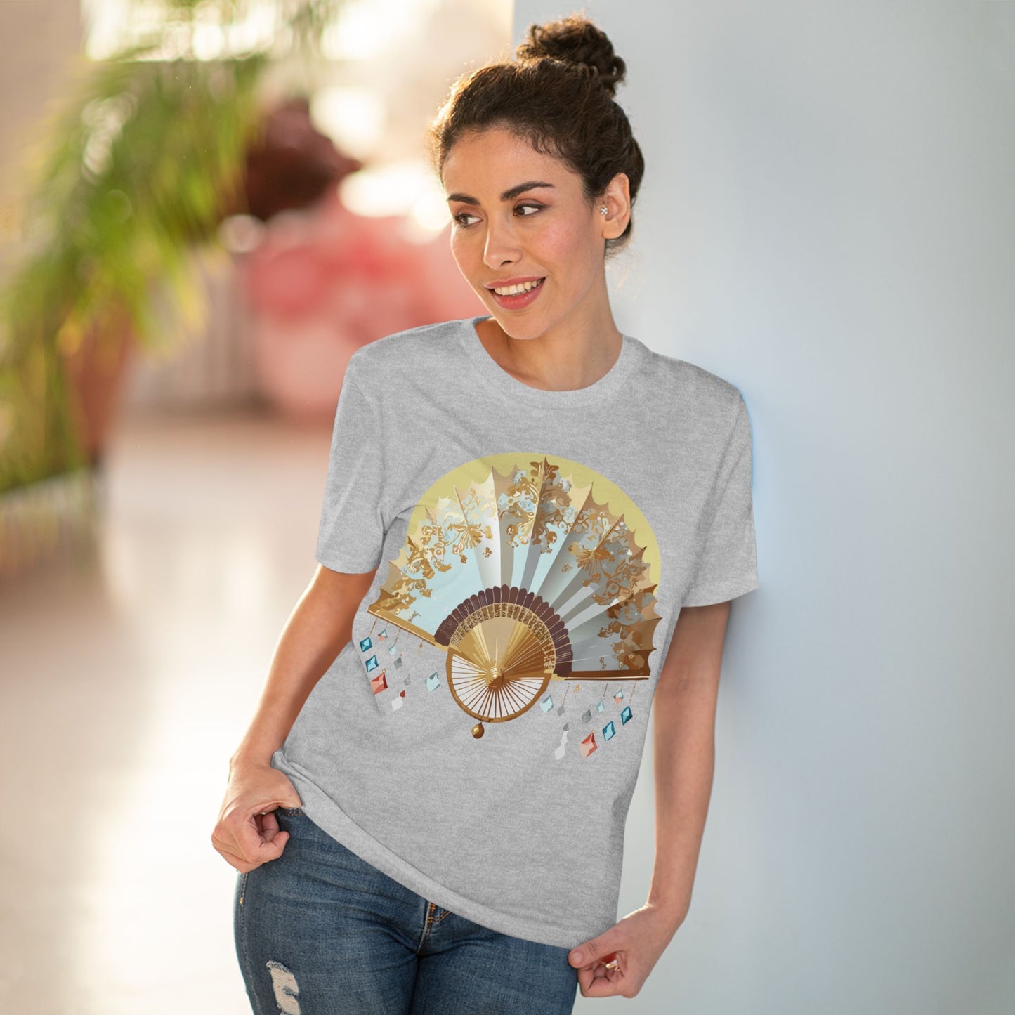 Organic T-shirt with Fan