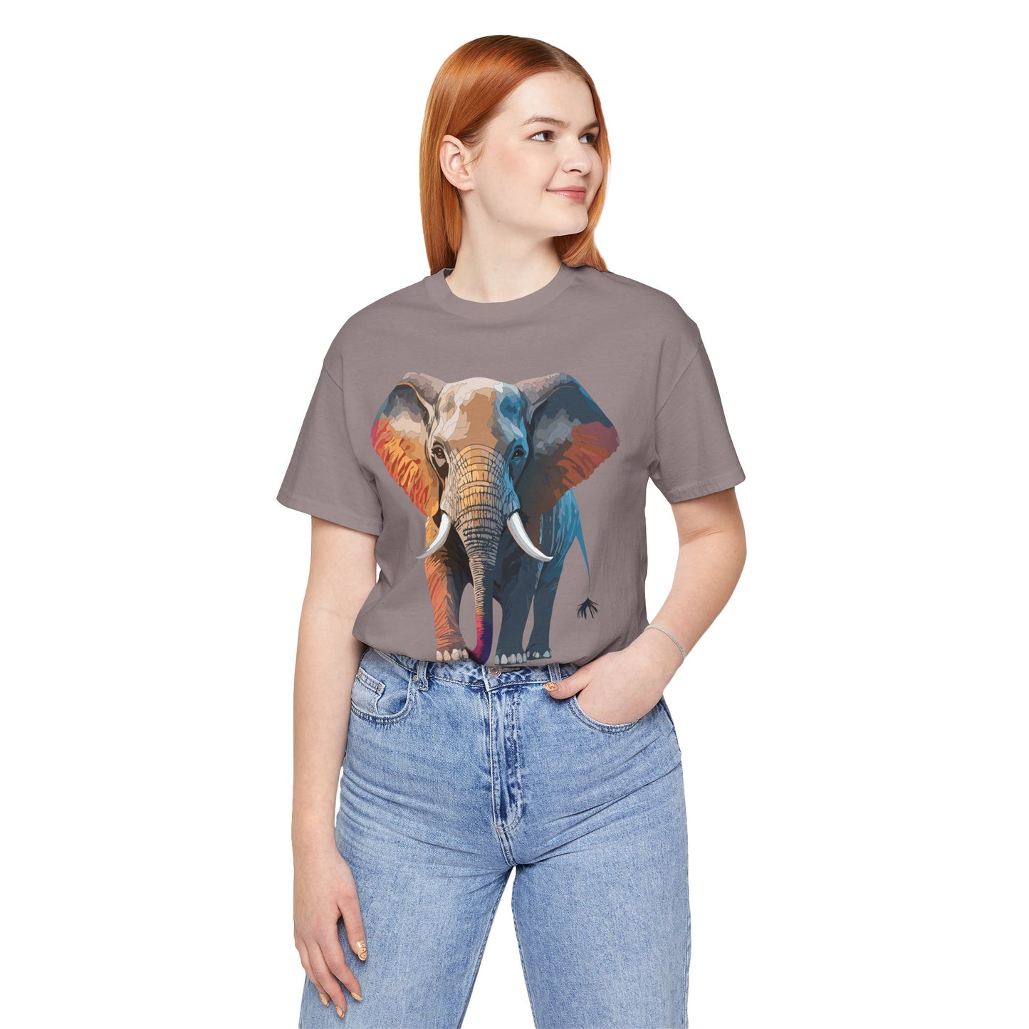 Unisex Animal Shirt, Tee Shirt with Animals, Art Design Tee Shirt, Wild Animals Shirt