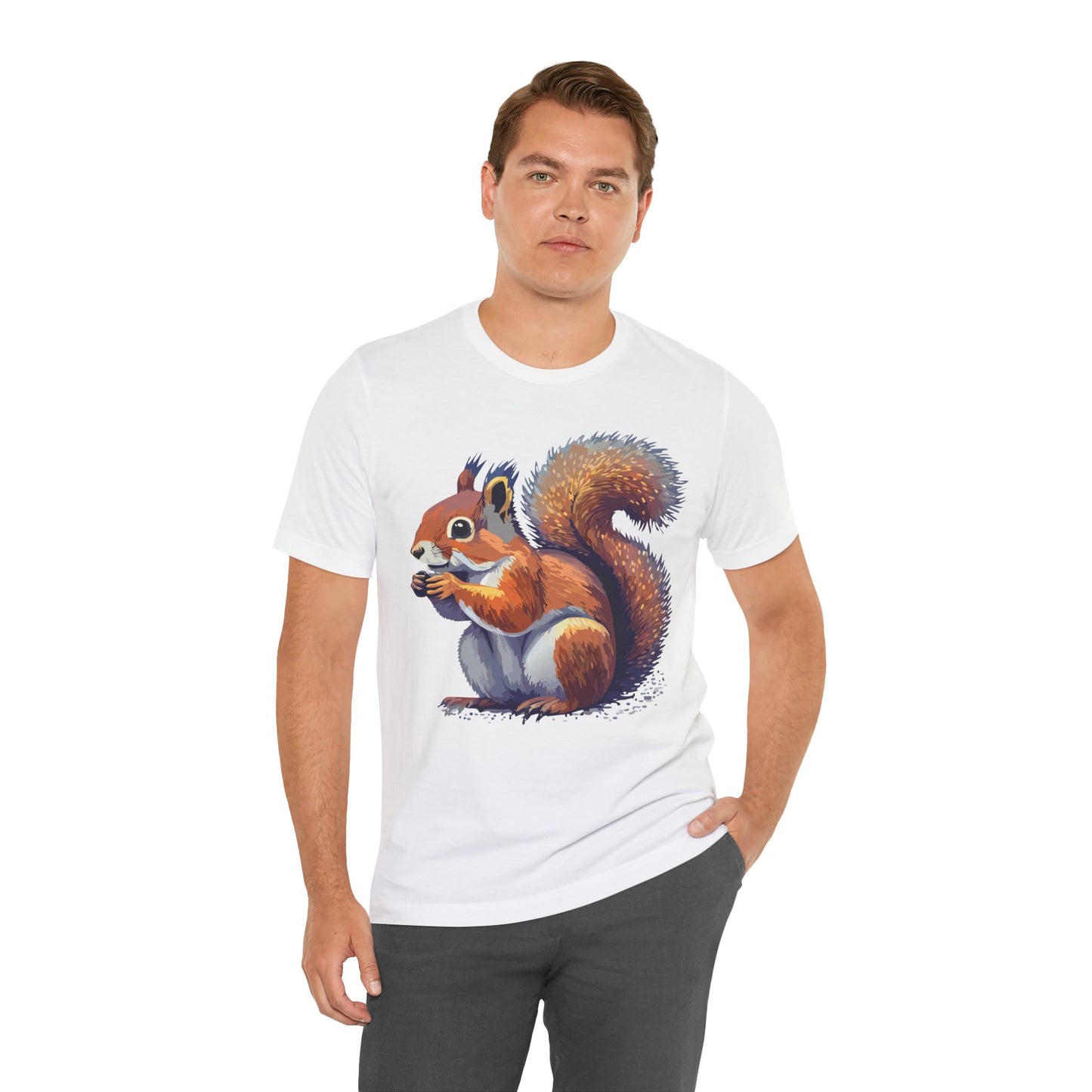Unisex Animal Shirt, Tee Shirt with Animals, Art Design Tee Shirt, Wild Animals Shirt