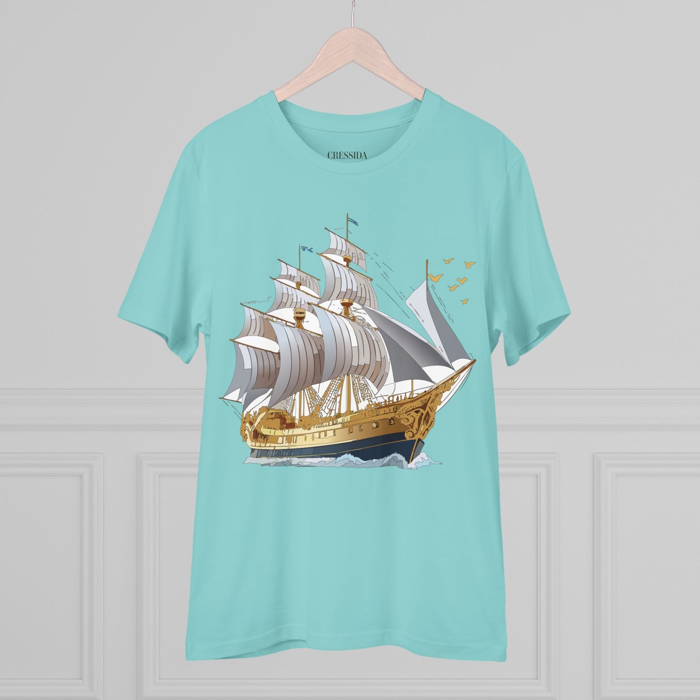 Organic T-shirt with Ship