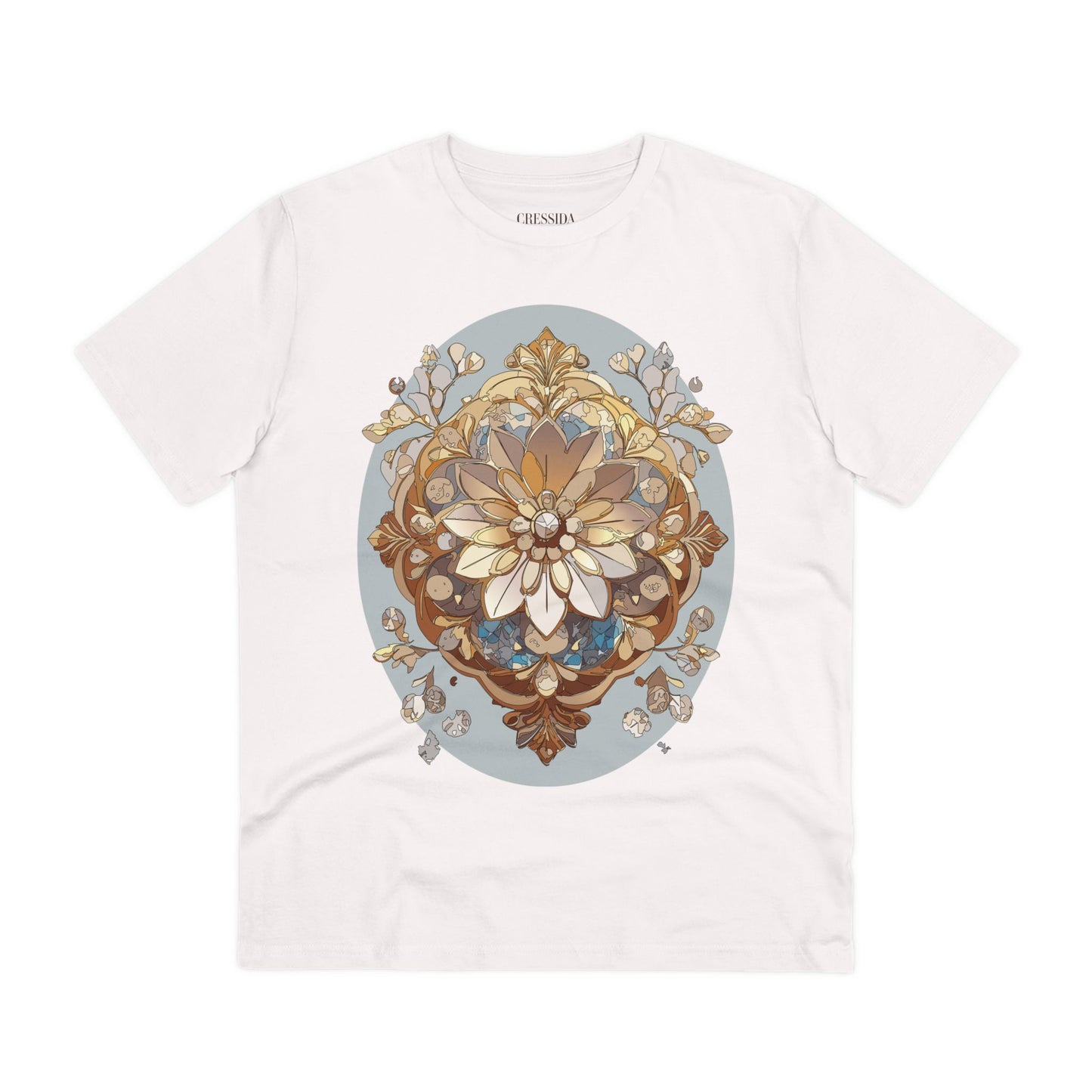 Organic T-shirt with Flower